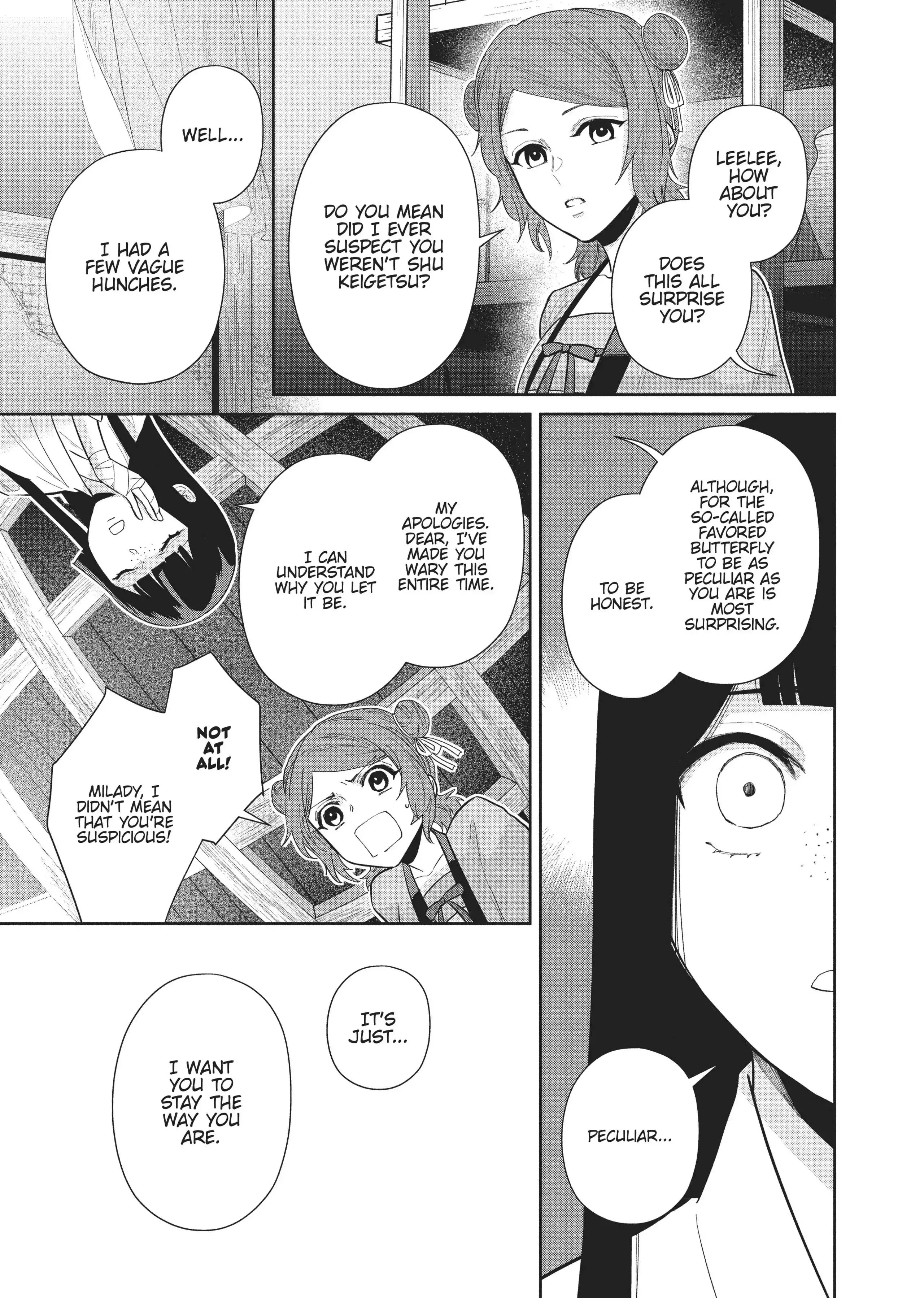 Read Though I am an Inept Villainess Tale of the Butterfly Rat Swap in the Maiden Court EN Manga Online