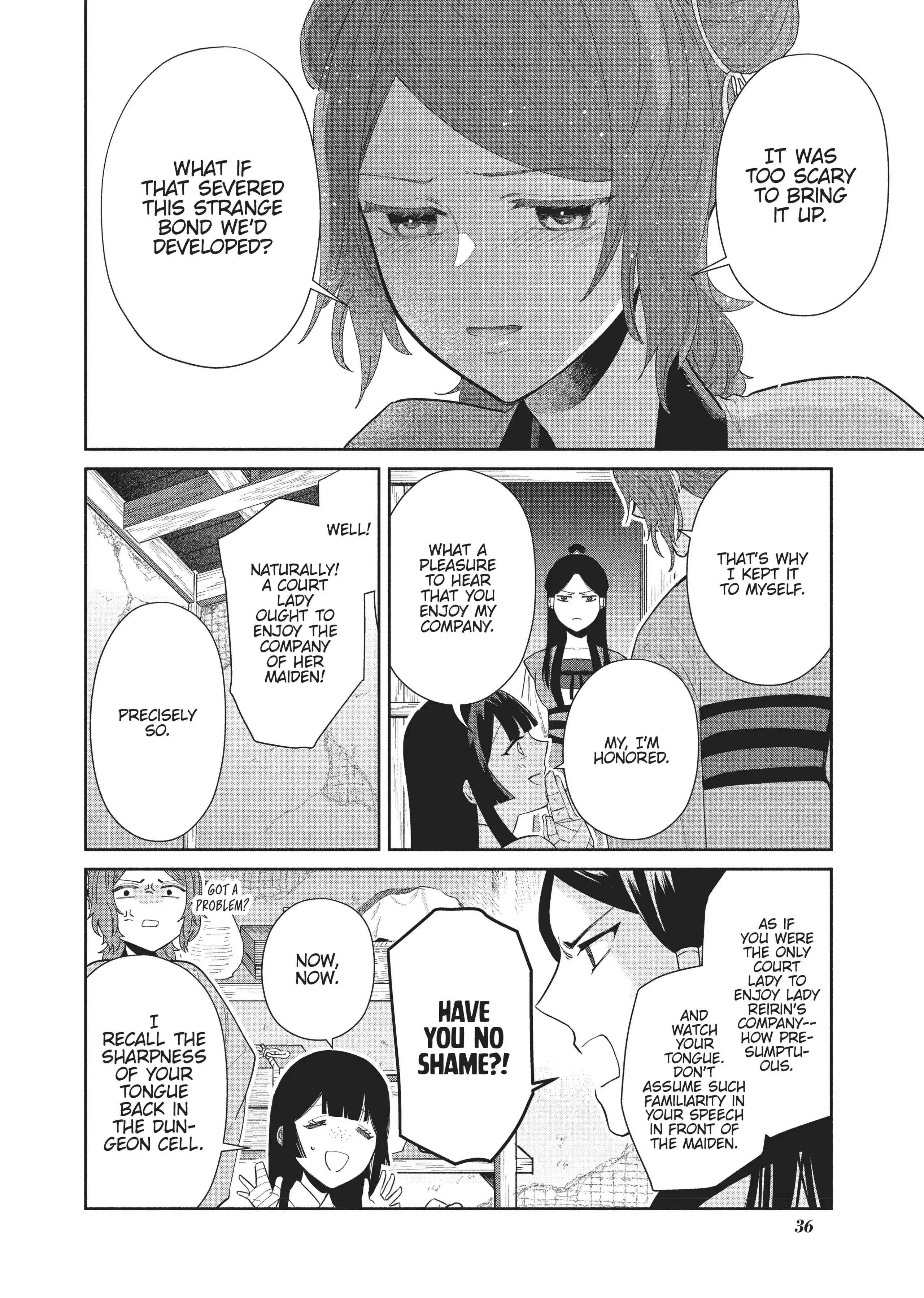 Read Though I am an Inept Villainess Tale of the Butterfly Rat Swap in the Maiden Court EN Manga Online