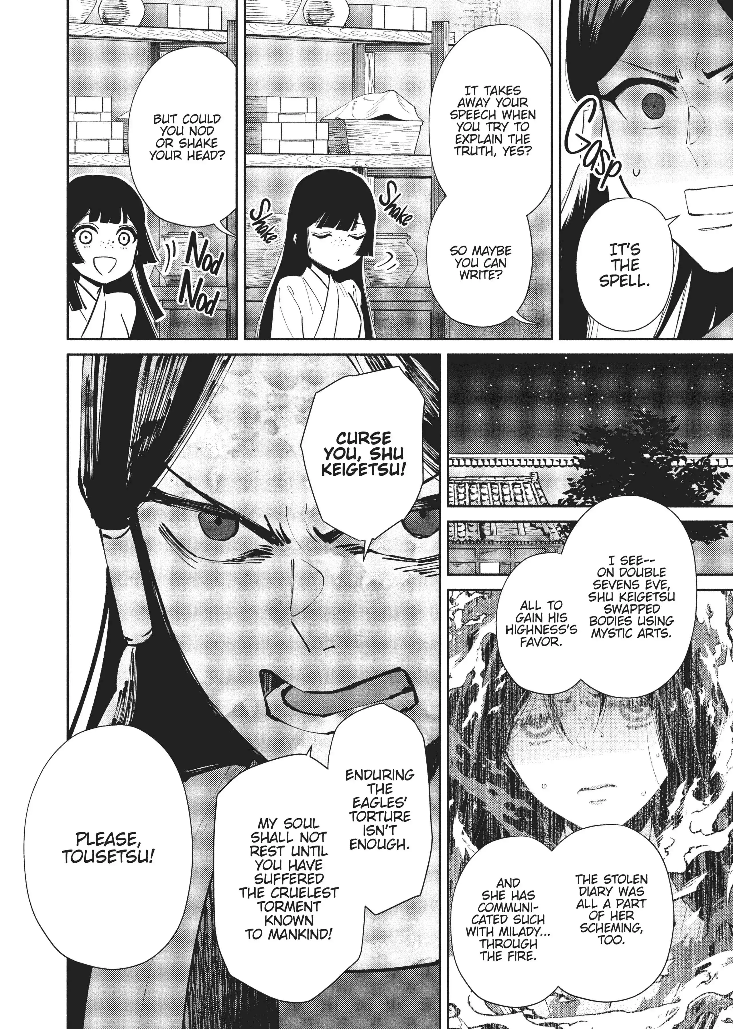 Read Though I am an Inept Villainess Tale of the Butterfly Rat Swap in the Maiden Court EN Manga Online