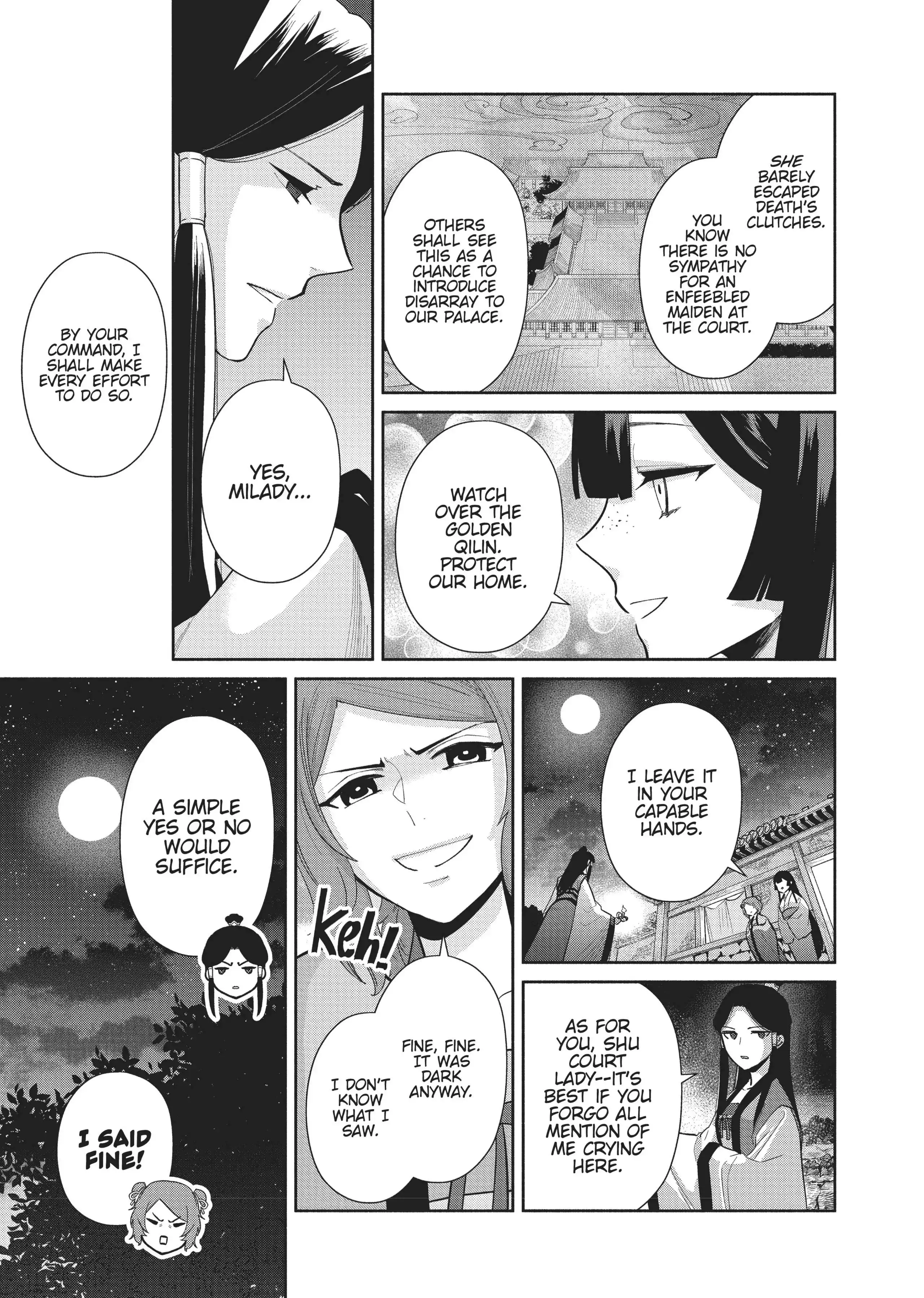 Read Though I am an Inept Villainess Tale of the Butterfly Rat Swap in the Maiden Court EN Manga Online