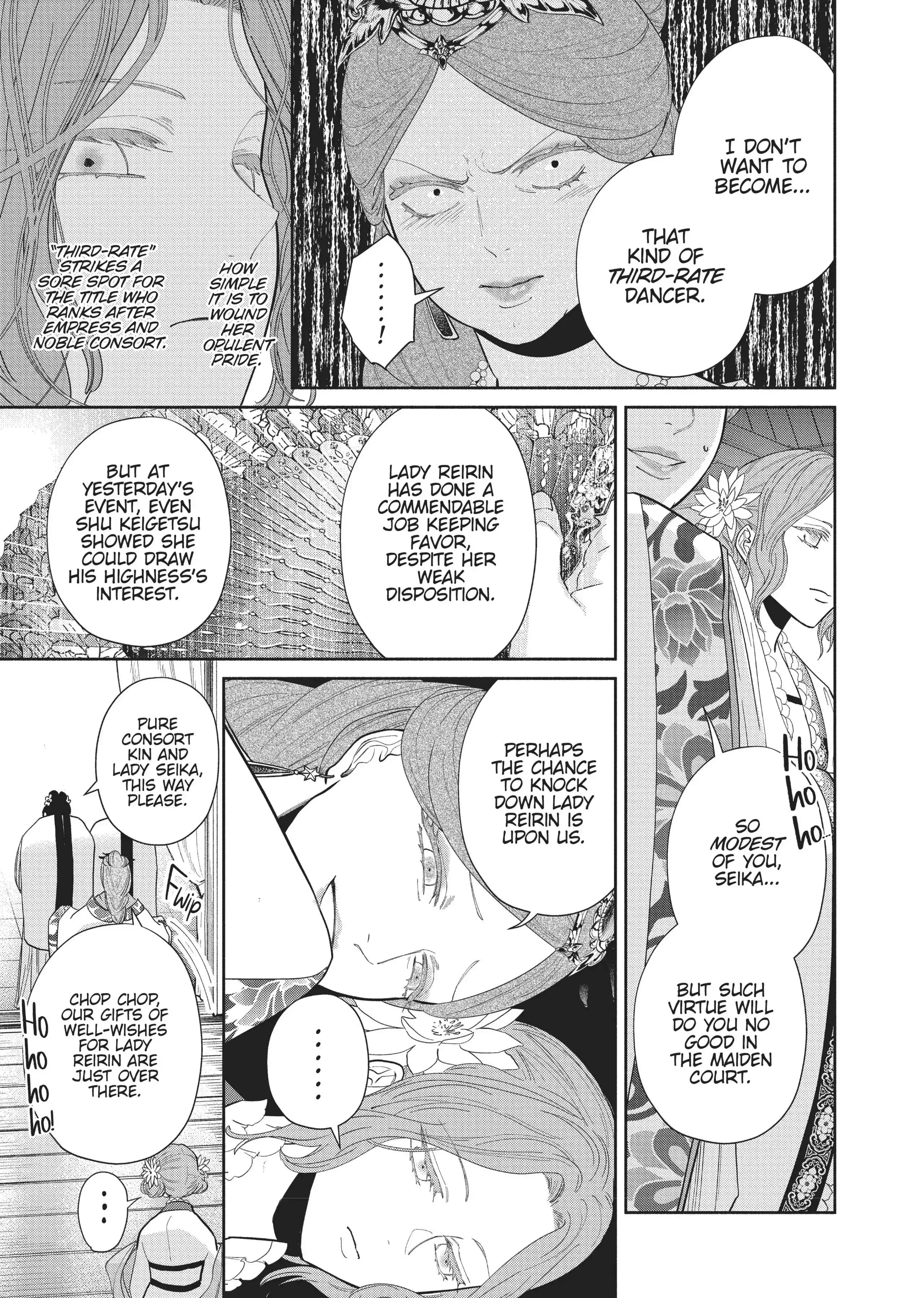 Read Though I am an Inept Villainess Tale of the Butterfly Rat Swap in the Maiden Court EN Manga Online