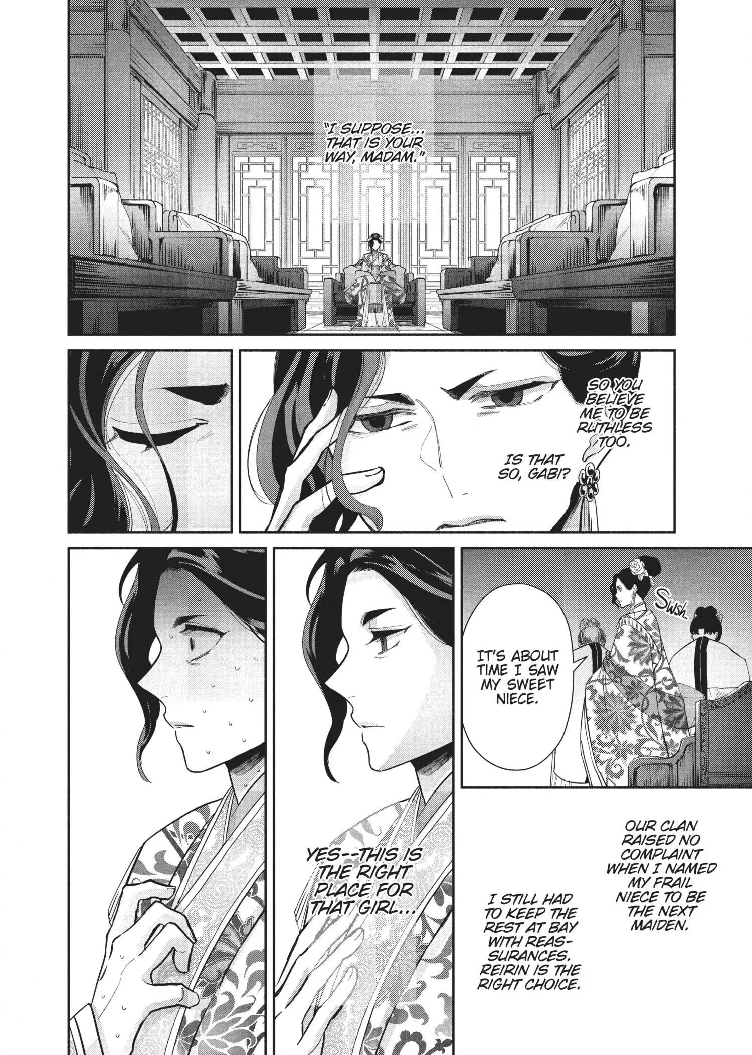 Read Though I am an Inept Villainess Tale of the Butterfly Rat Swap in the Maiden Court EN Manga Online