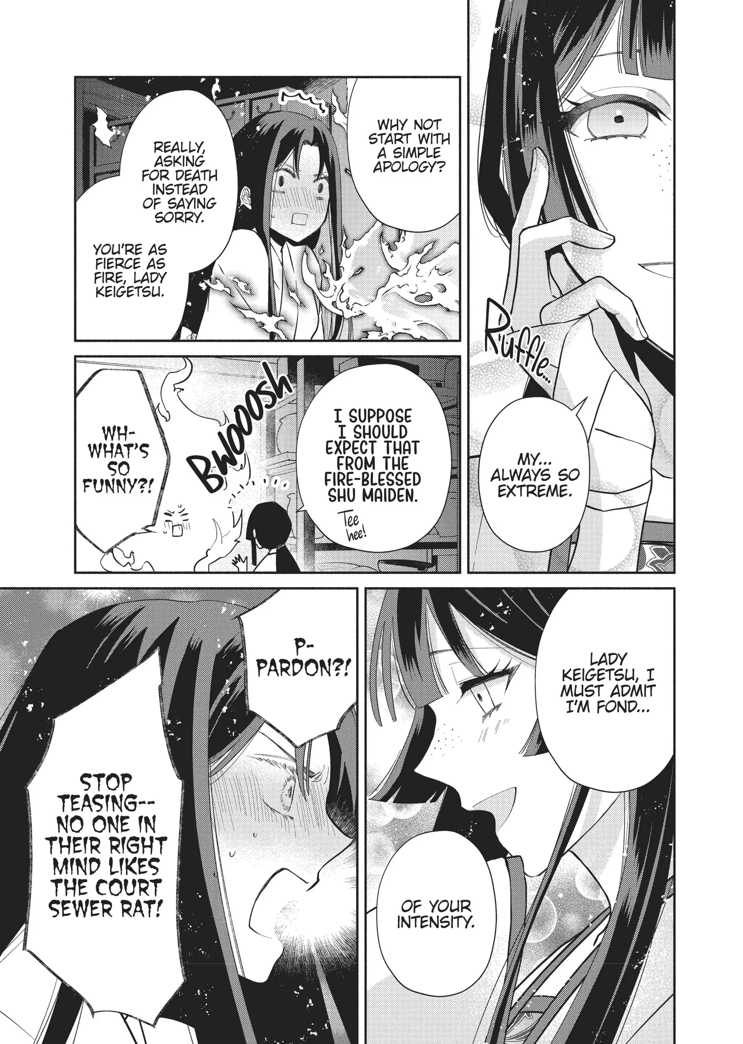 Read Though I am an Inept Villainess Tale of the Butterfly Rat Swap in the Maiden Court EN Manga Online