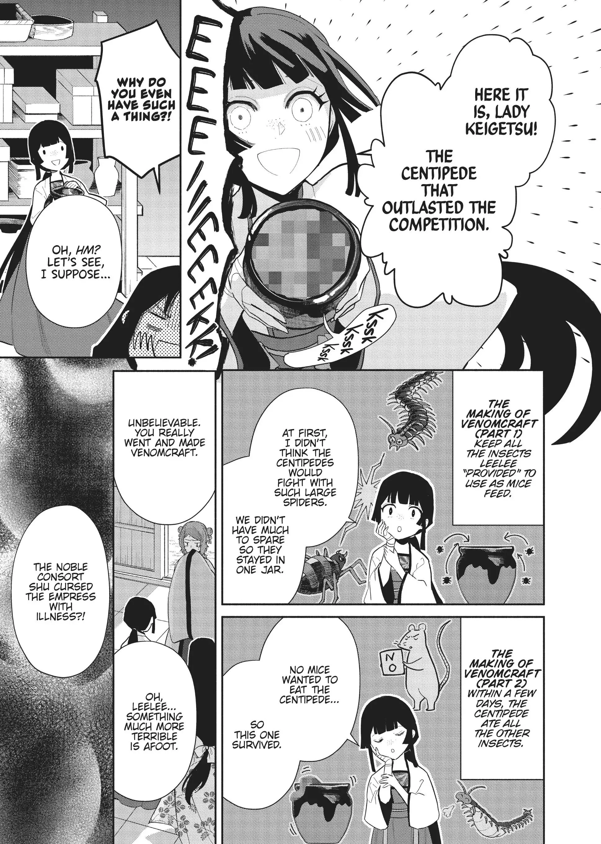 Read Though I am an Inept Villainess Tale of the Butterfly Rat Swap in the Maiden Court EN Manga Online