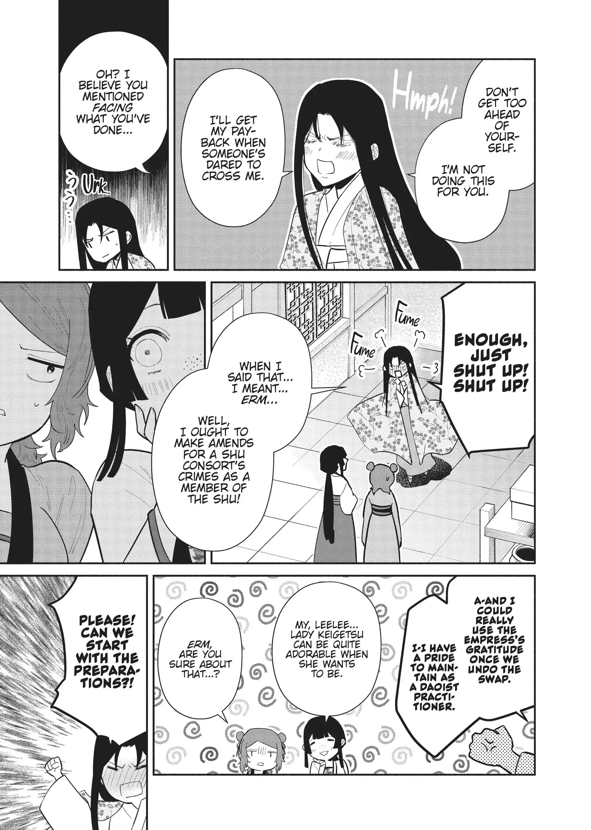Read Though I am an Inept Villainess Tale of the Butterfly Rat Swap in the Maiden Court EN Manga Online