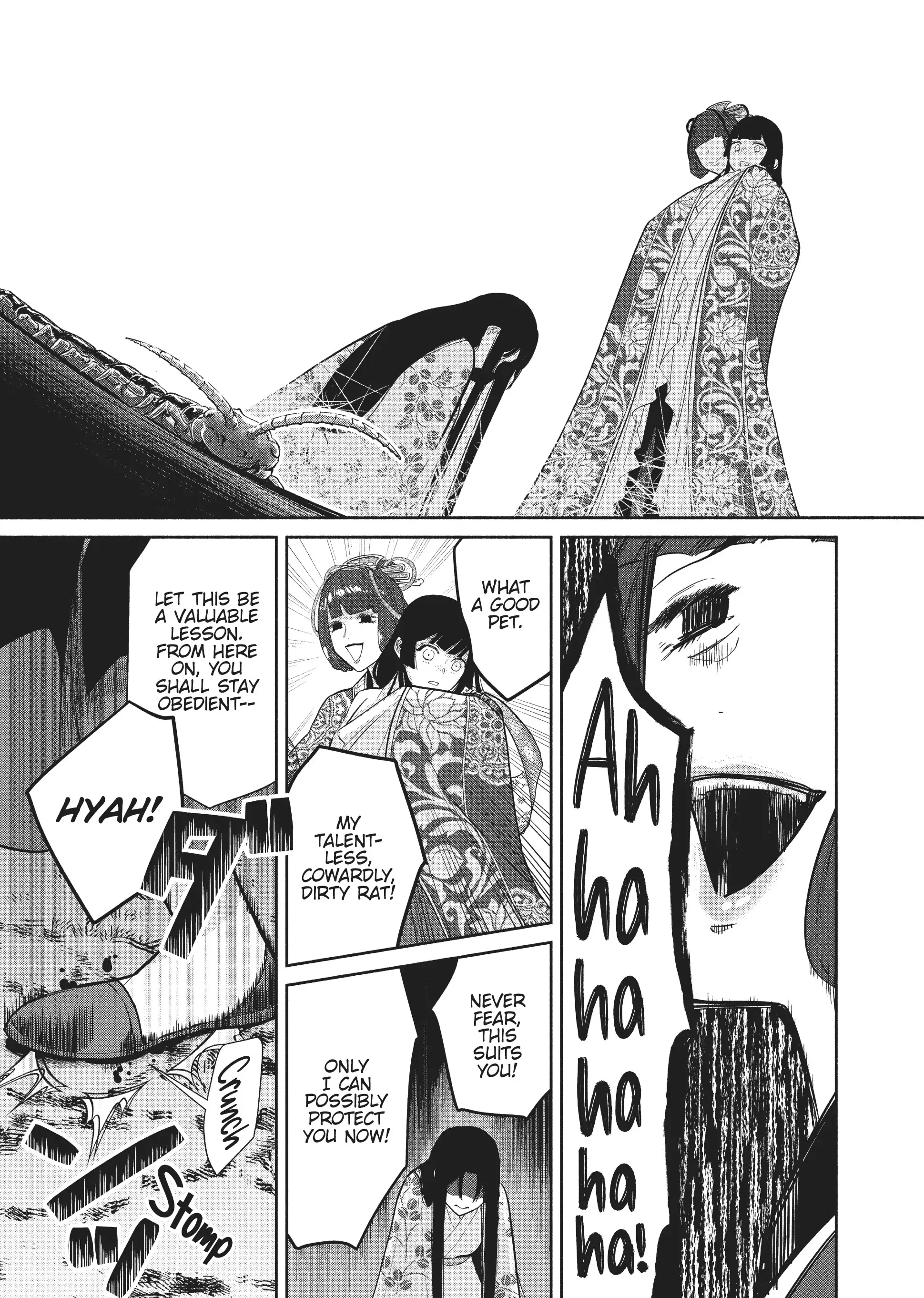 Read Though I am an Inept Villainess Tale of the Butterfly Rat Swap in the Maiden Court EN Manga Online