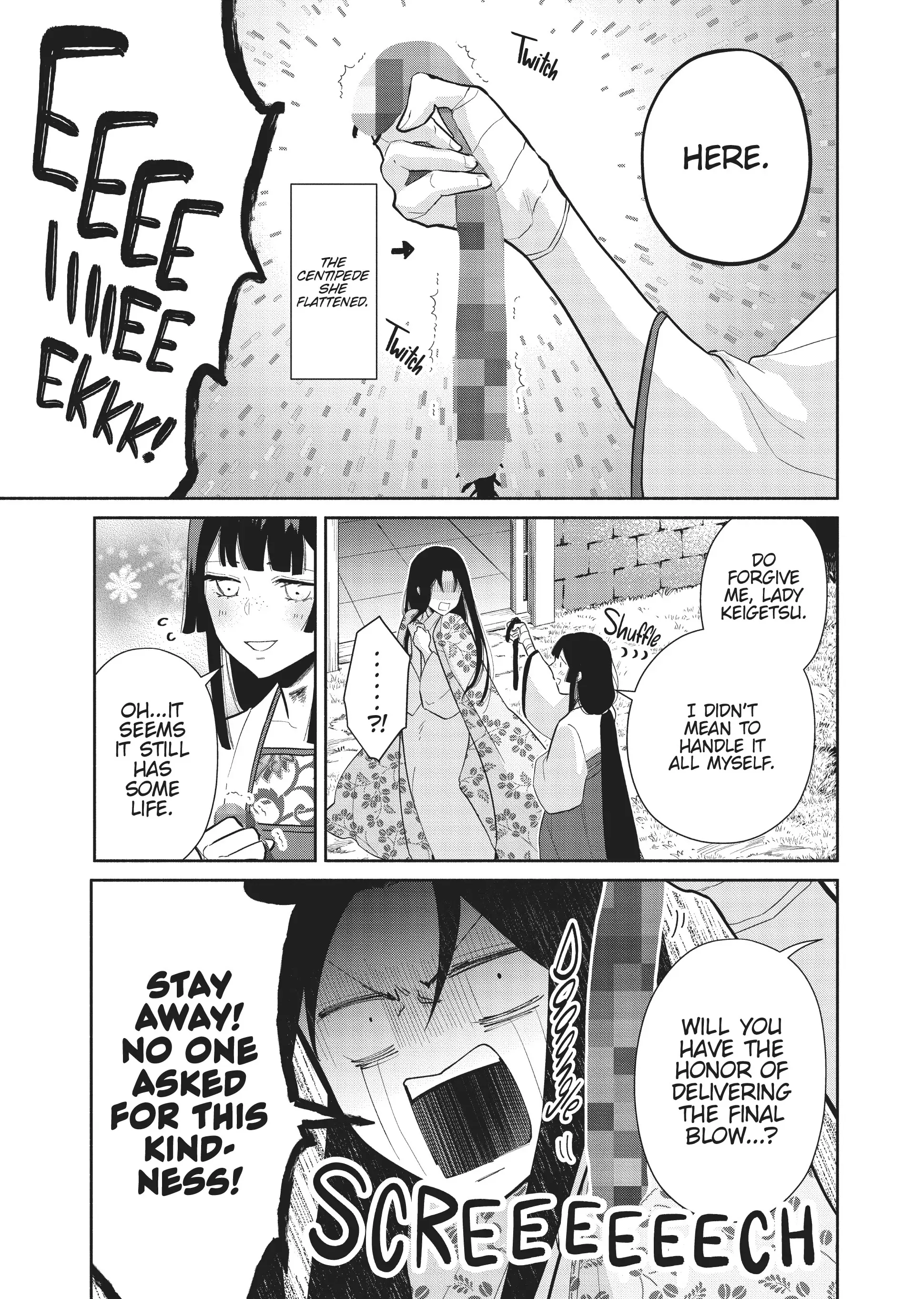 Read Though I am an Inept Villainess Tale of the Butterfly Rat Swap in the Maiden Court EN Manga Online