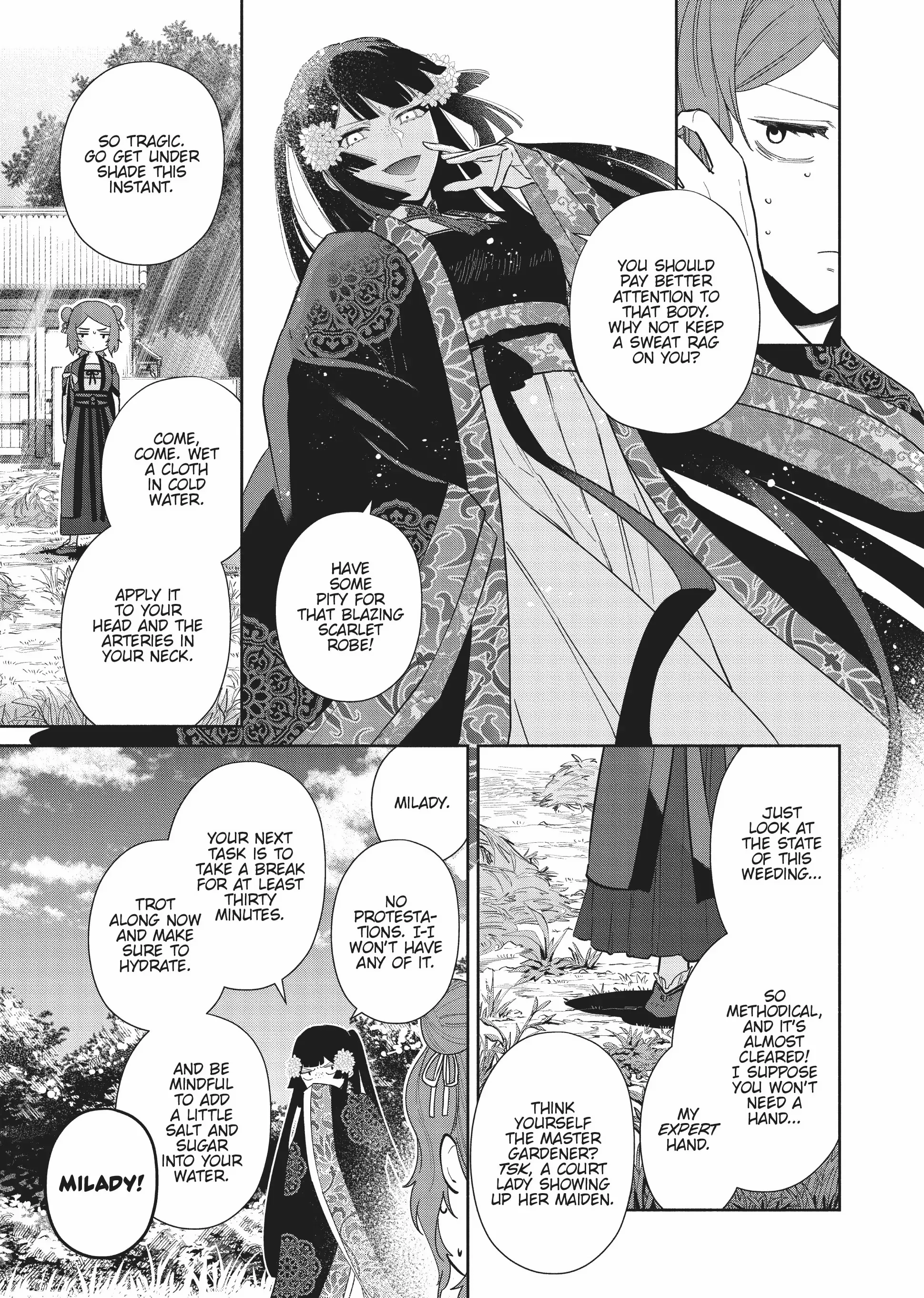 Read Though I am an Inept Villainess Tale of the Butterfly Rat Swap in the Maiden Court EN Manga Online