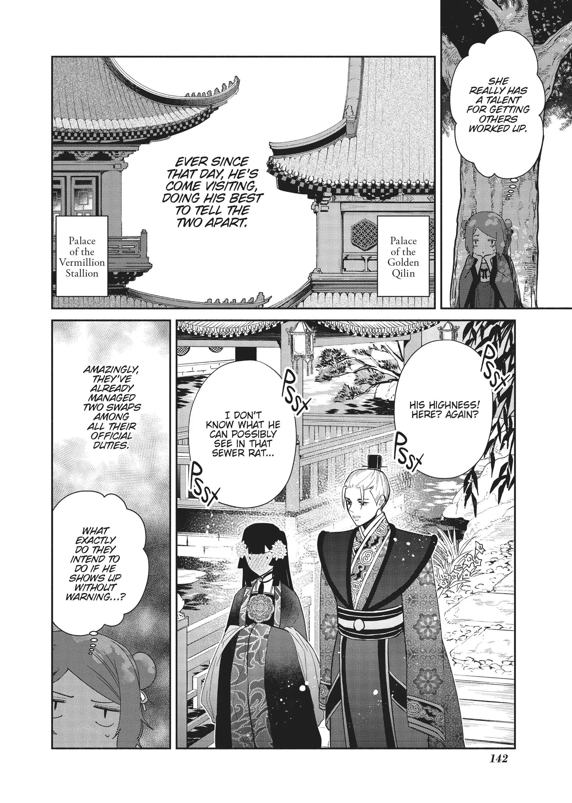 Read Though I am an Inept Villainess Tale of the Butterfly Rat Swap in the Maiden Court EN Manga Online
