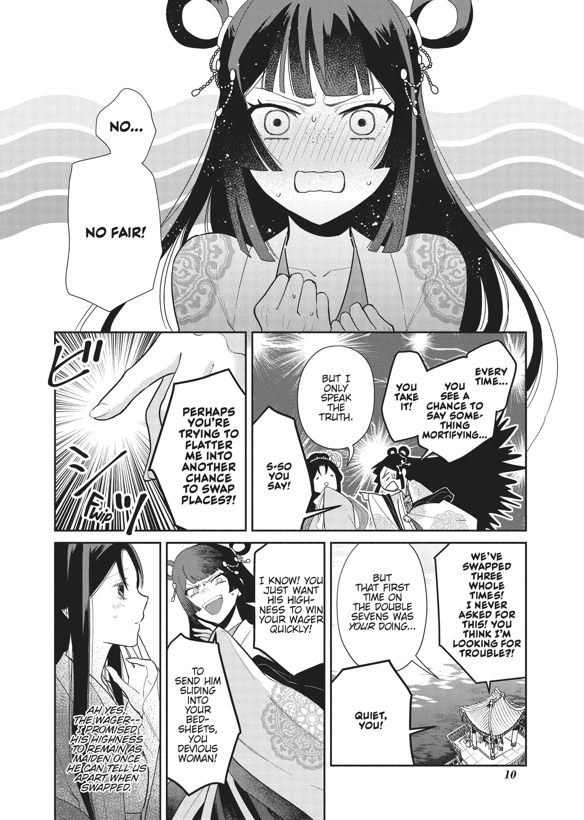 Read Though I am an Inept Villainess Tale of the Butterfly Rat Swap in the Maiden Court EN Manga Online
