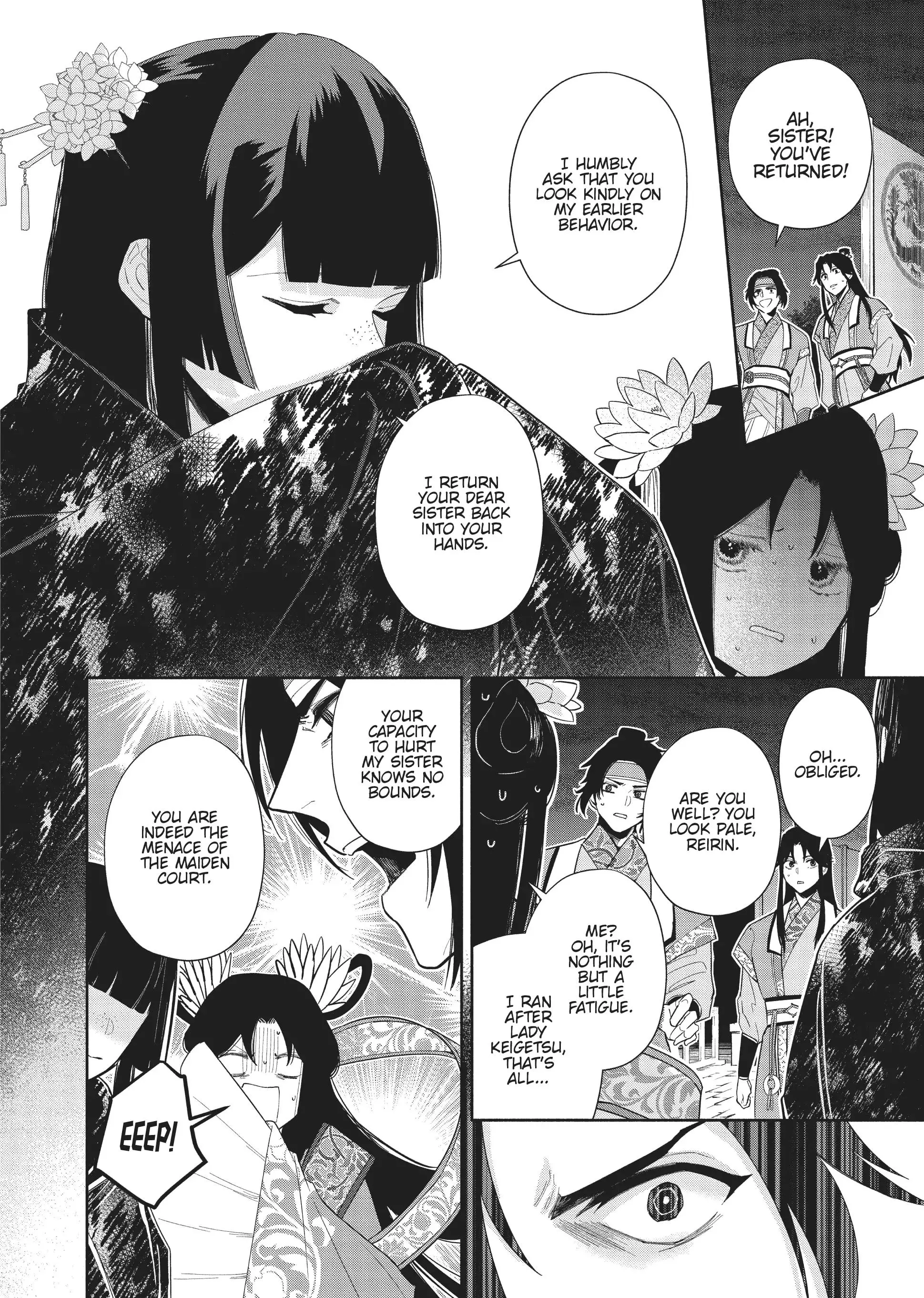 Read Though I am an Inept Villainess Tale of the Butterfly Rat Swap in the Maiden Court EN Manga Online