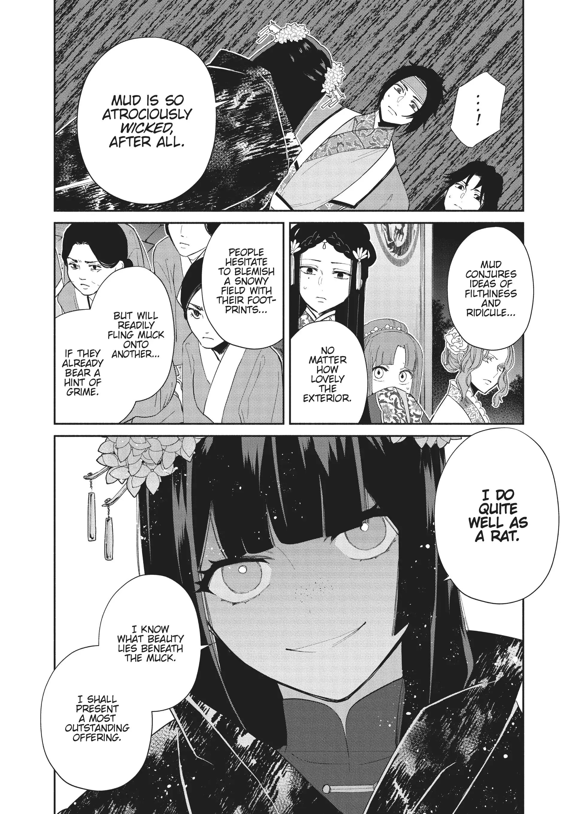 Read Though I am an Inept Villainess Tale of the Butterfly Rat Swap in the Maiden Court EN Manga Online