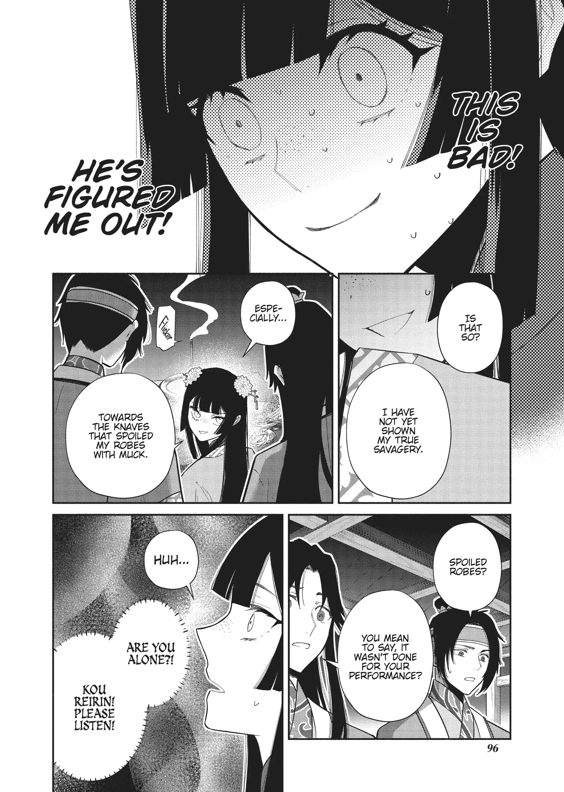 Read Though I am an Inept Villainess Tale of the Butterfly Rat Swap in the Maiden Court EN Manga Online