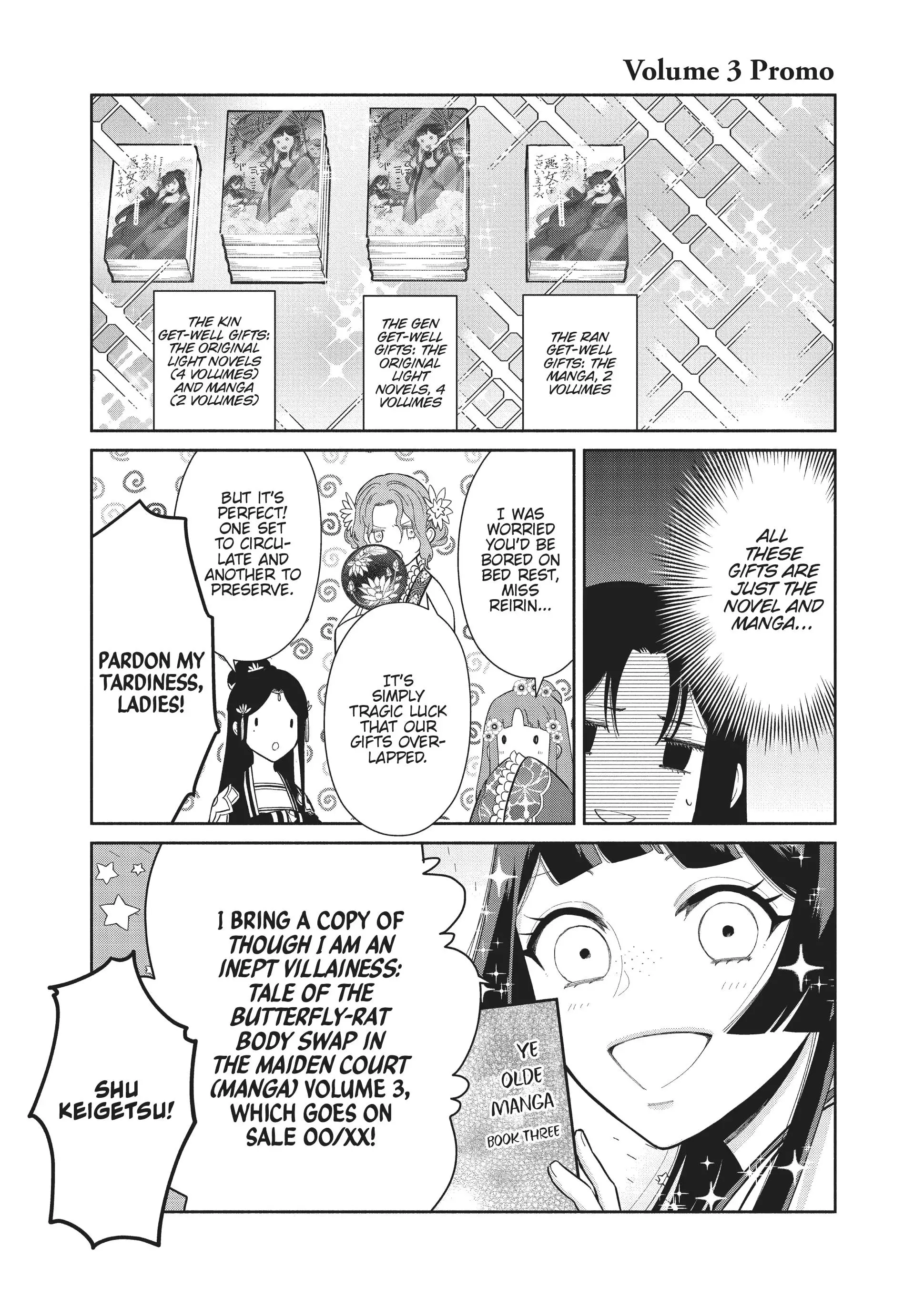 Read Though I am an Inept Villainess Tale of the Butterfly Rat Swap in the Maiden Court EN Manga Online