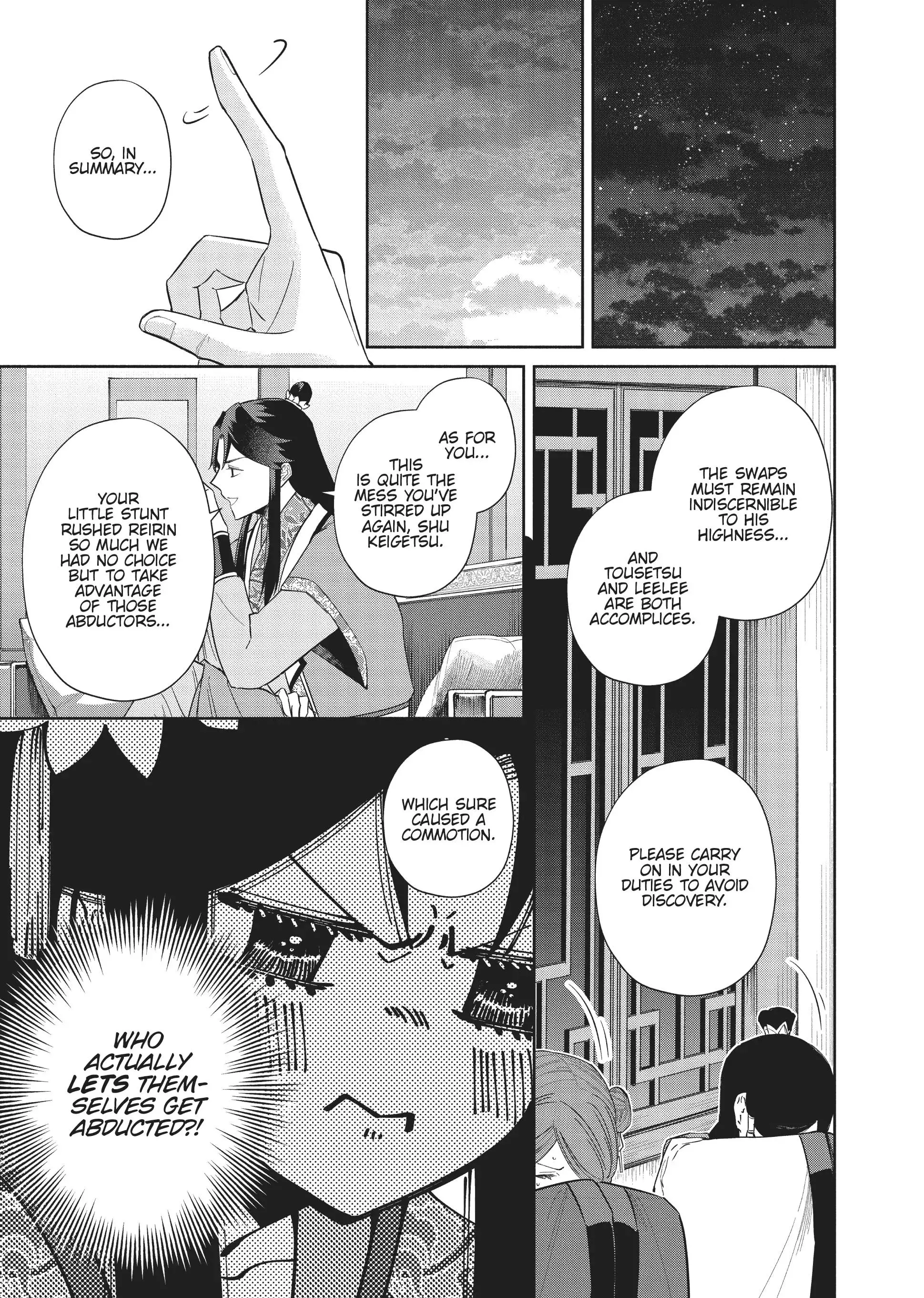 Read Though I am an Inept Villainess Tale of the Butterfly Rat Swap in the Maiden Court EN Manga Online