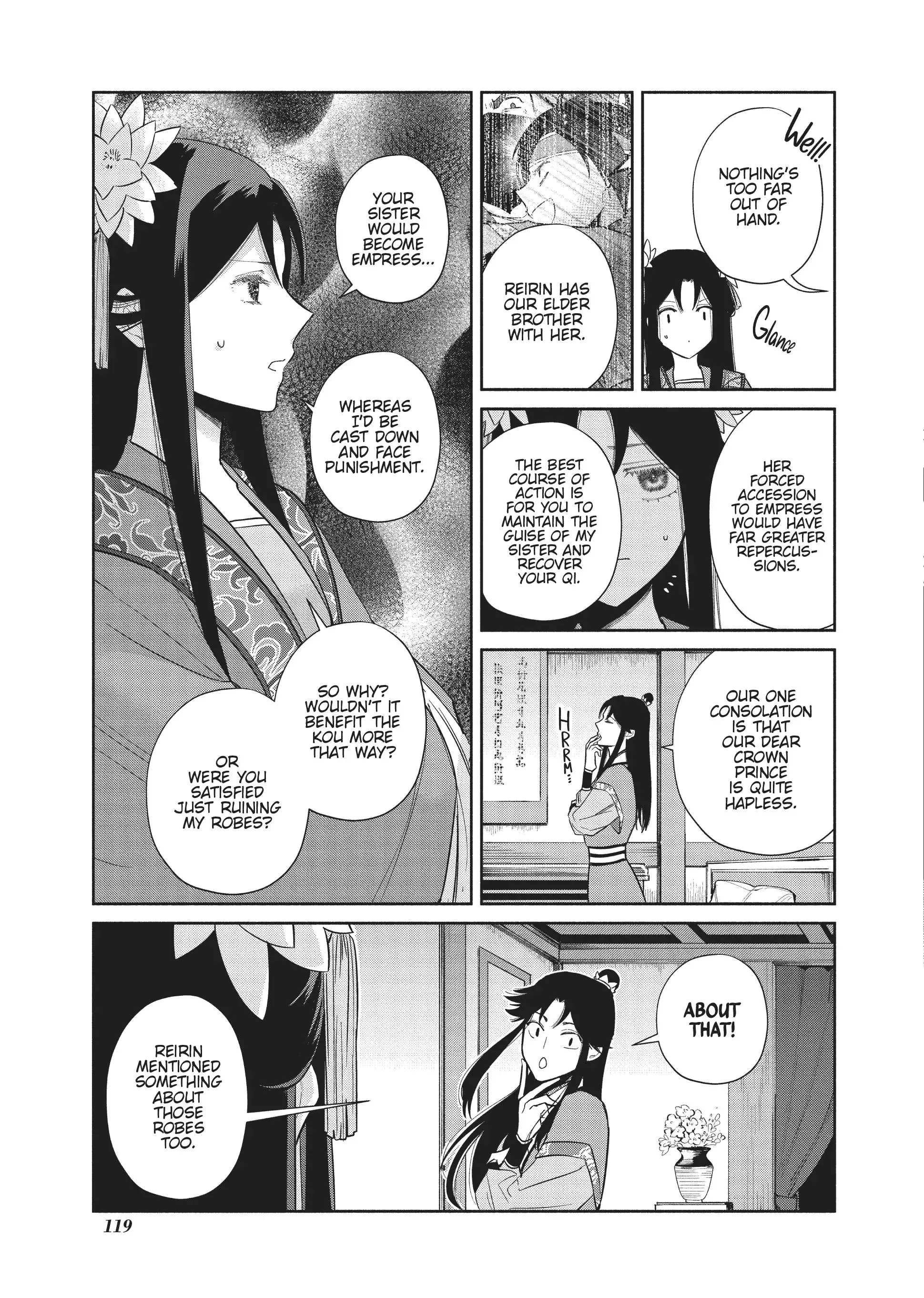 Read Though I am an Inept Villainess Tale of the Butterfly Rat Swap in the Maiden Court EN Manga Online