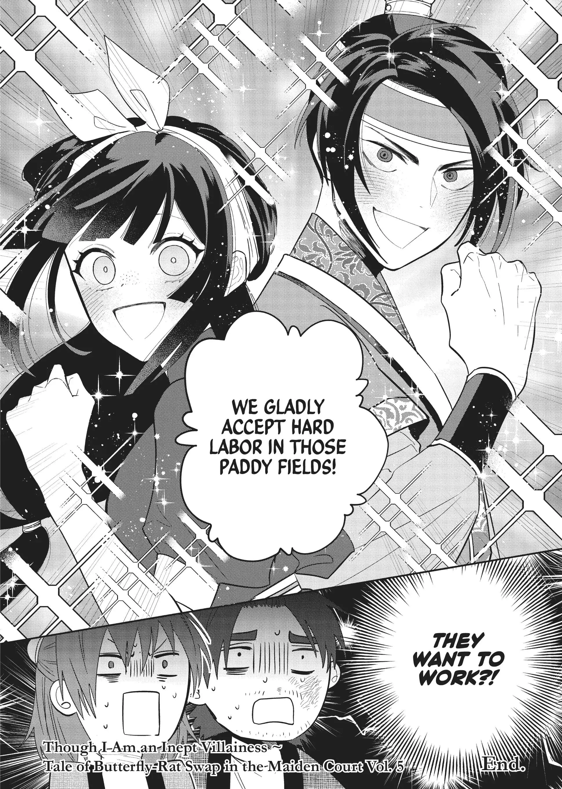 Read Though I am an Inept Villainess Tale of the Butterfly Rat Swap in the Maiden Court EN Manga Online