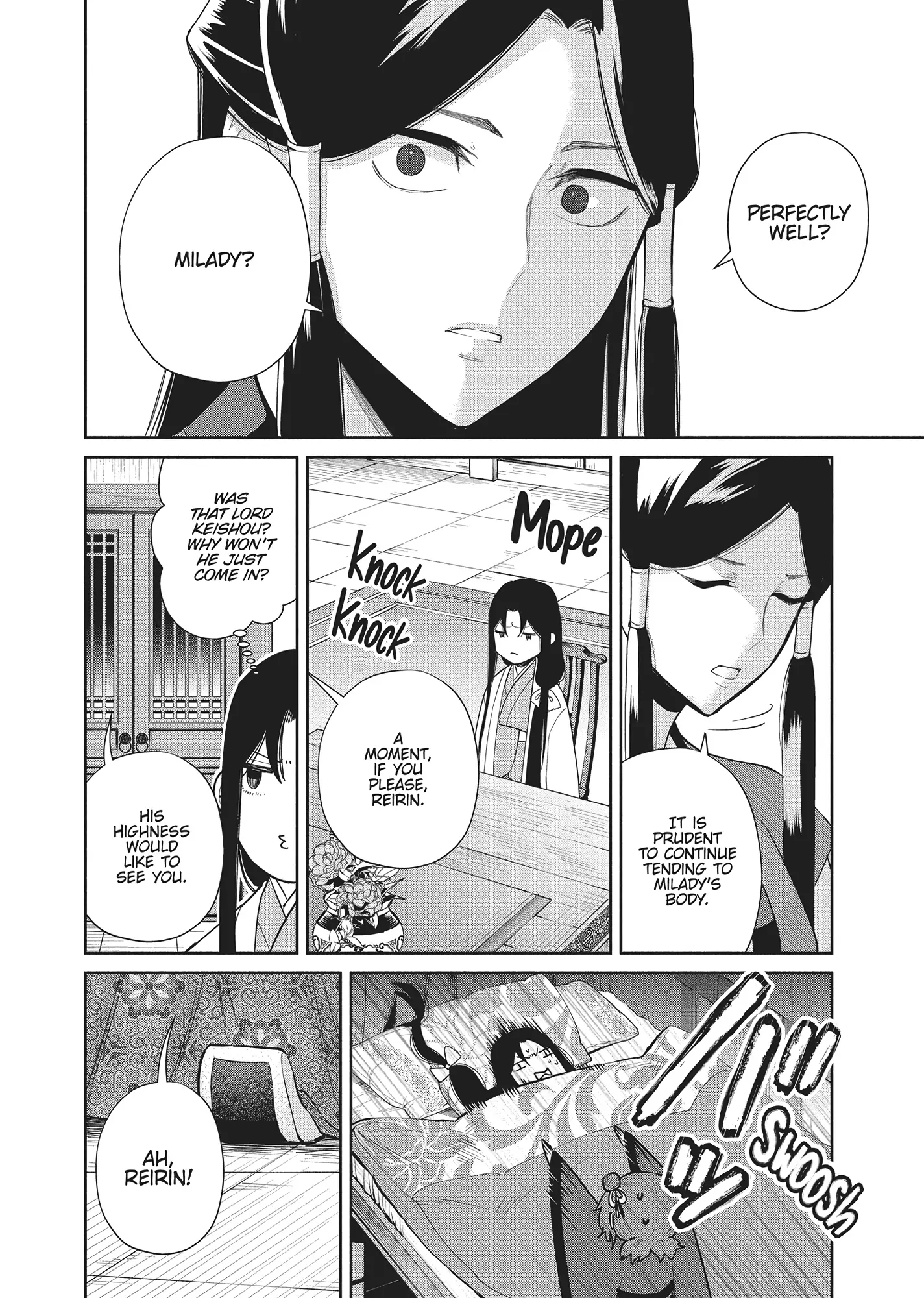 Read Though I am an Inept Villainess Tale of the Butterfly Rat Swap in the Maiden Court EN Manga Online