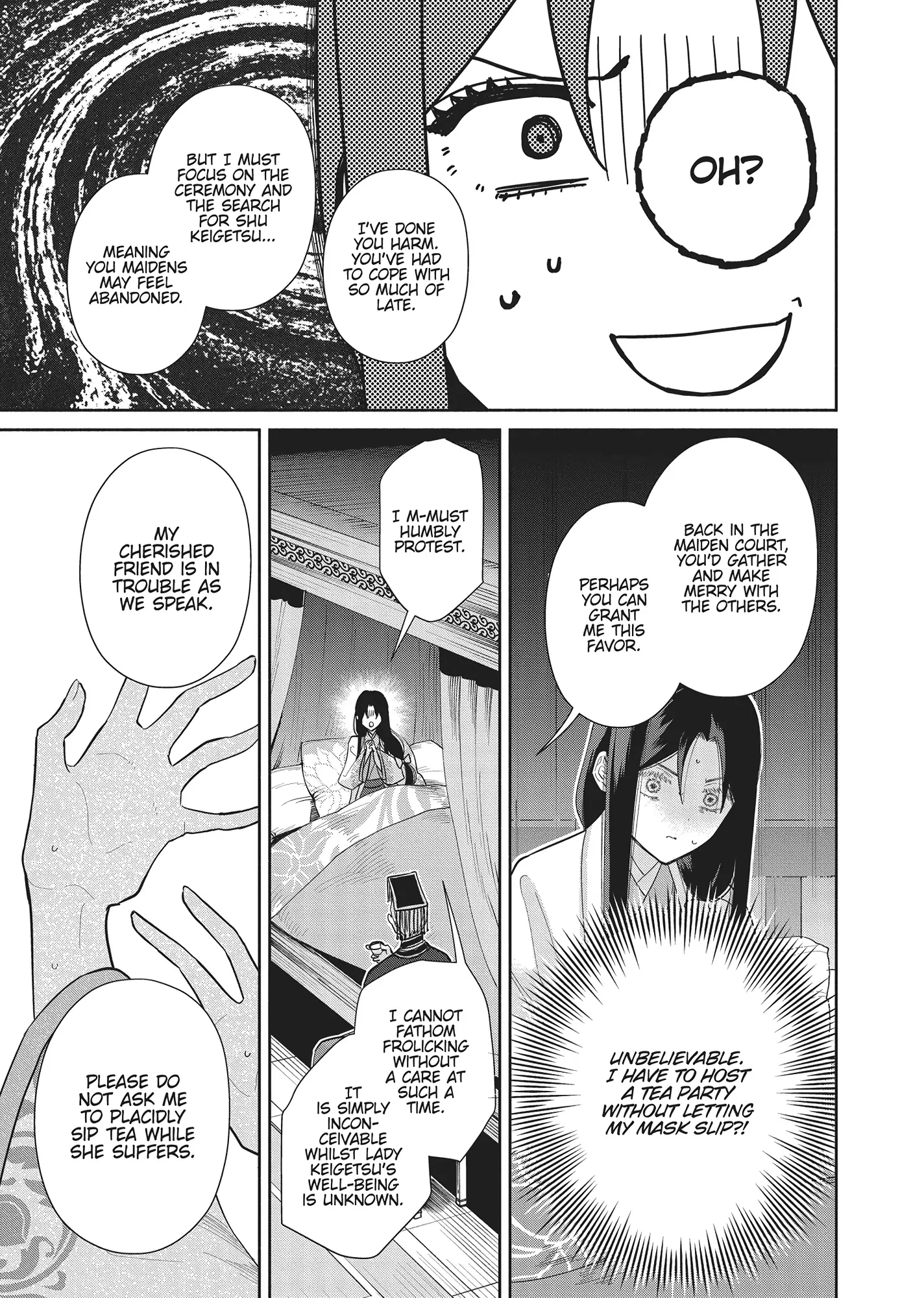 Read Though I am an Inept Villainess Tale of the Butterfly Rat Swap in the Maiden Court EN Manga Online