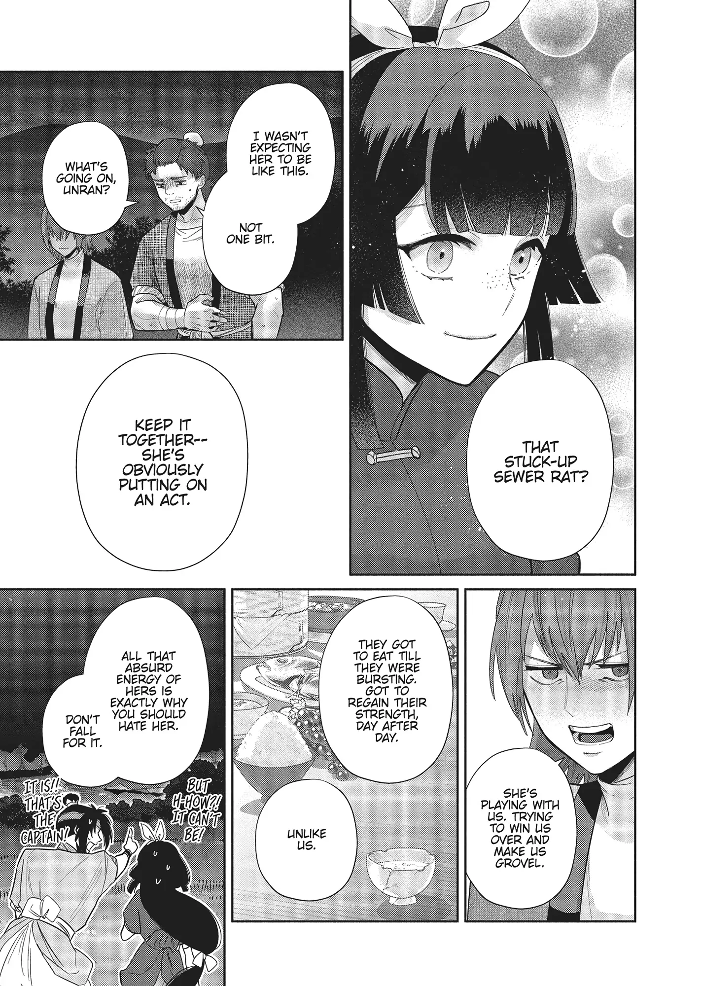 Read Though I am an Inept Villainess Tale of the Butterfly Rat Swap in the Maiden Court EN Manga Online