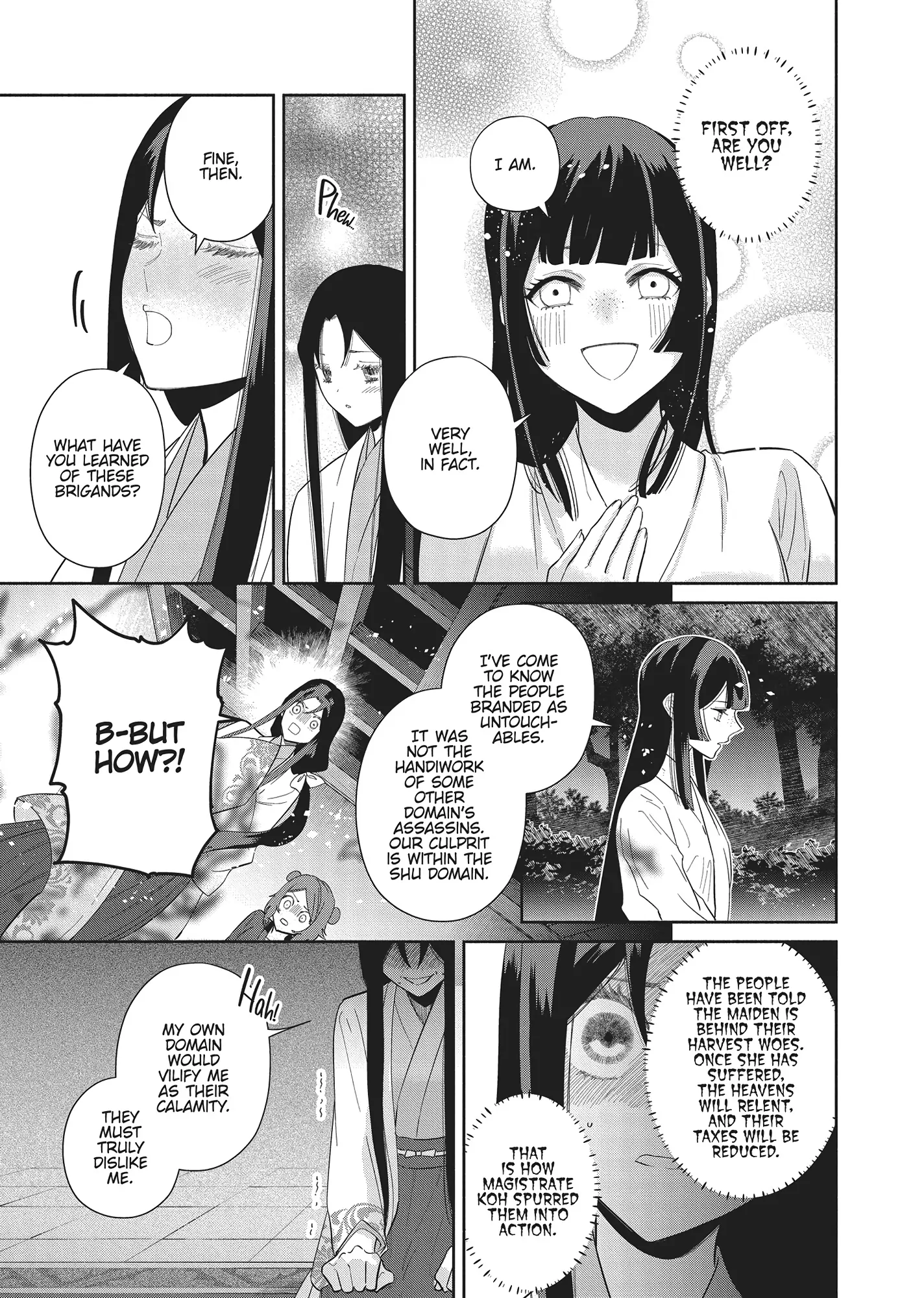Read Though I am an Inept Villainess Tale of the Butterfly Rat Swap in the Maiden Court EN Manga Online