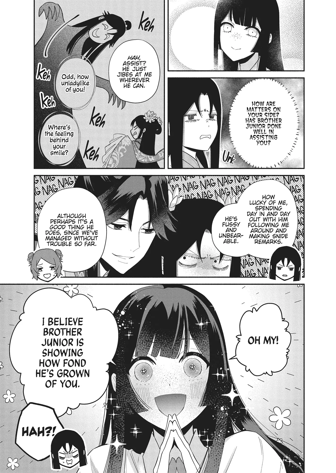 Read Though I am an Inept Villainess Tale of the Butterfly Rat Swap in the Maiden Court EN Manga Online