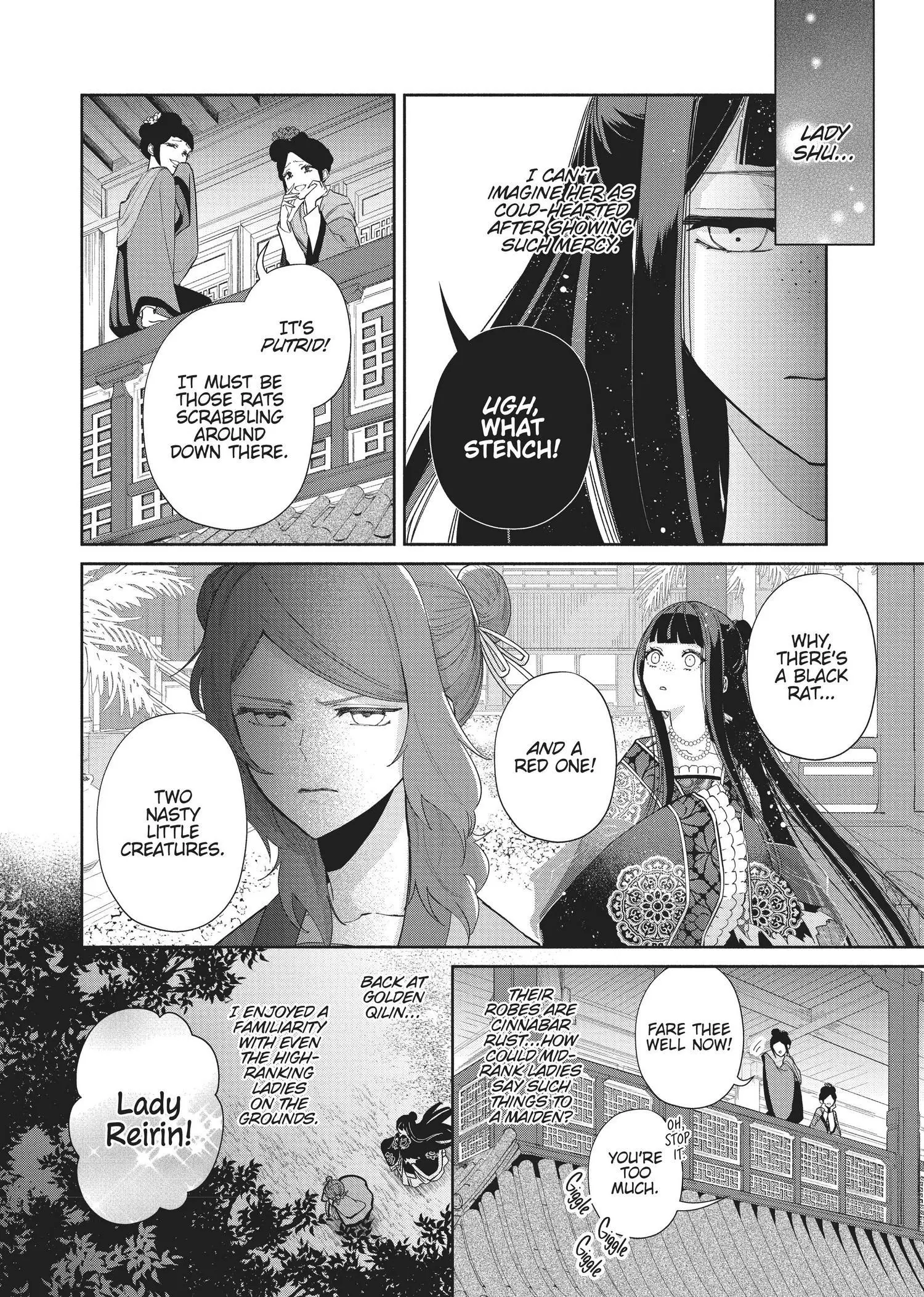 Read Though I am an Inept Villainess Tale of the Butterfly Rat Swap in the Maiden Court EN Manga Online