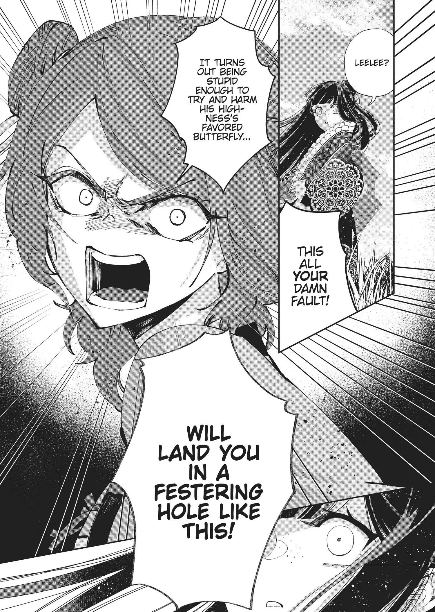 Read Though I am an Inept Villainess Tale of the Butterfly Rat Swap in the Maiden Court EN Manga Online