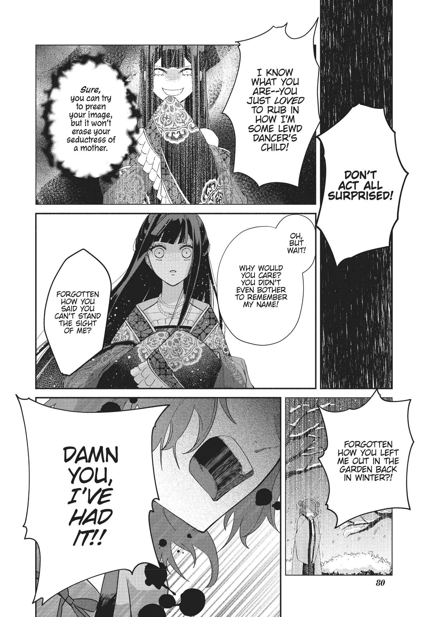 Read Though I am an Inept Villainess Tale of the Butterfly Rat Swap in the Maiden Court EN Manga Online