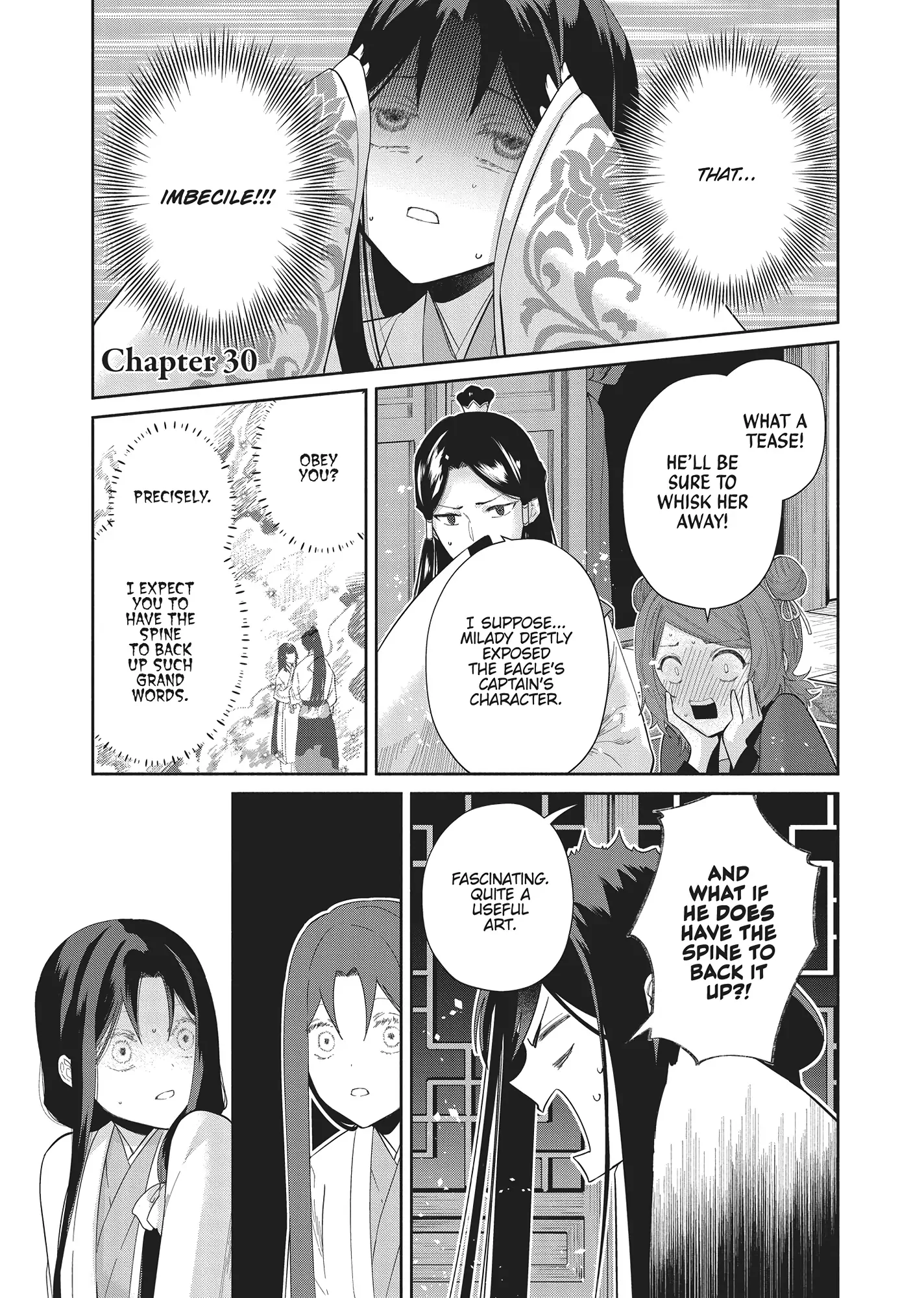 Read Though I am an Inept Villainess Tale of the Butterfly Rat Swap in the Maiden Court EN Manga Online
