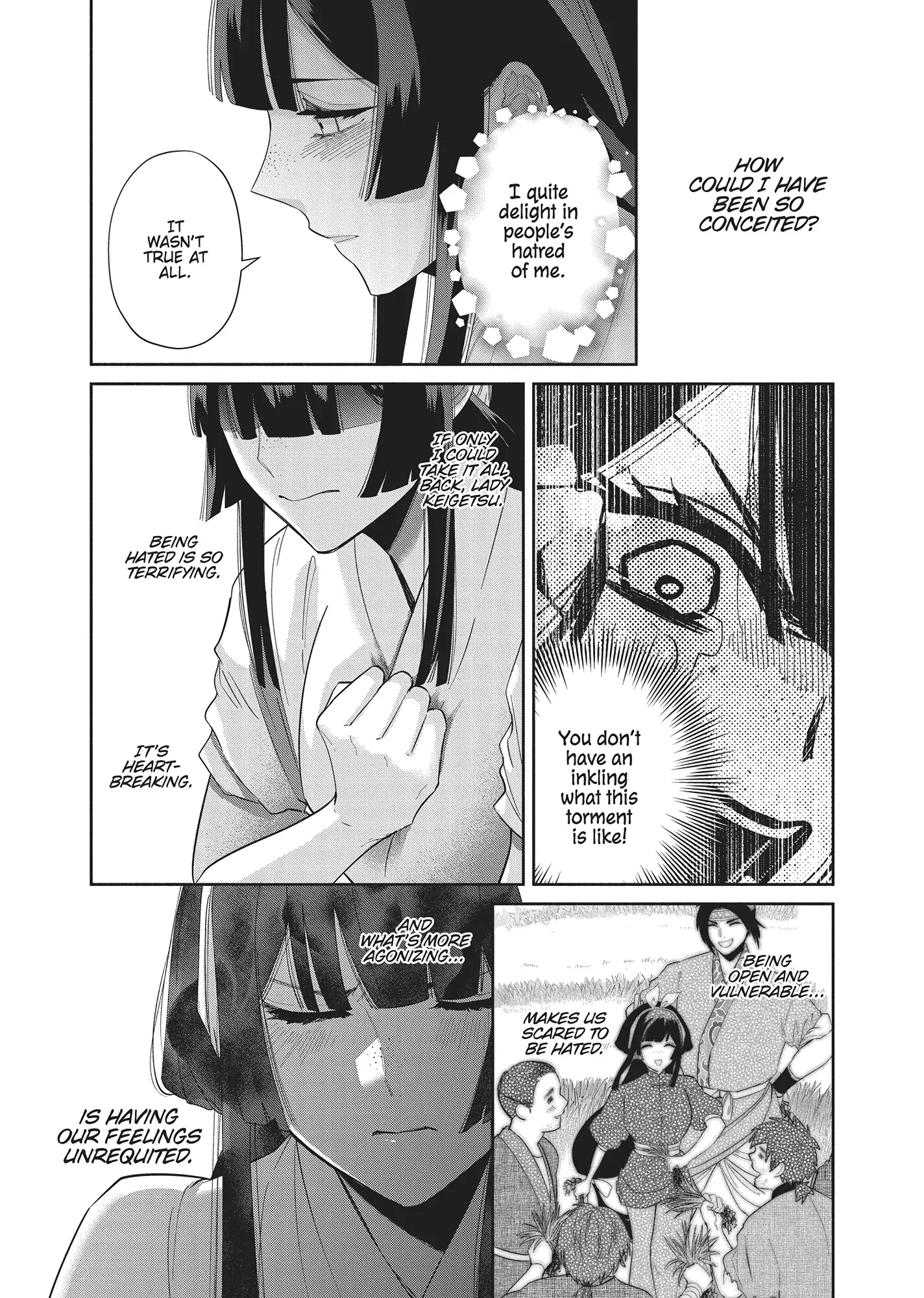 Read Though I am an Inept Villainess Tale of the Butterfly Rat Swap in the Maiden Court EN Manga Online