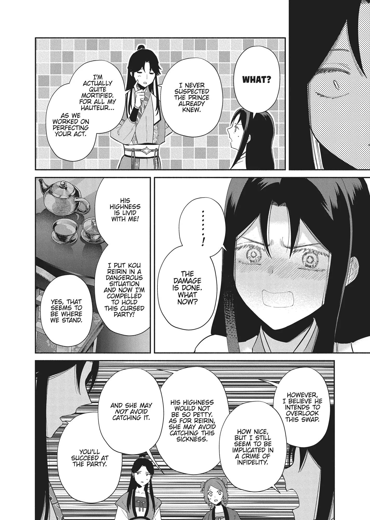 Read Though I am an Inept Villainess Tale of the Butterfly Rat Swap in the Maiden Court EN Manga Online
