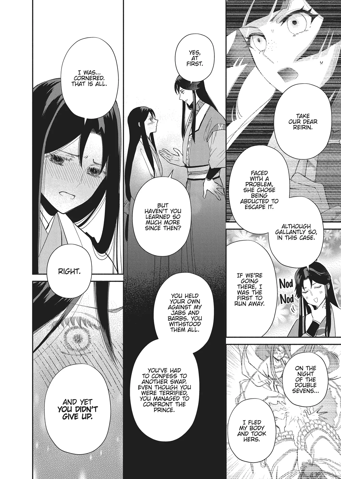 Read Though I am an Inept Villainess Tale of the Butterfly Rat Swap in the Maiden Court EN Manga Online