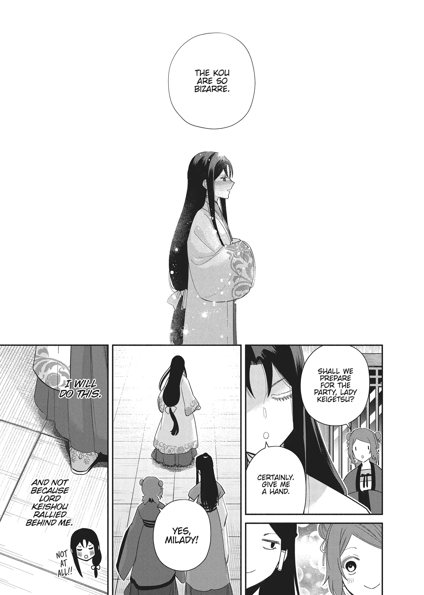 Read Though I am an Inept Villainess Tale of the Butterfly Rat Swap in the Maiden Court EN Manga Online