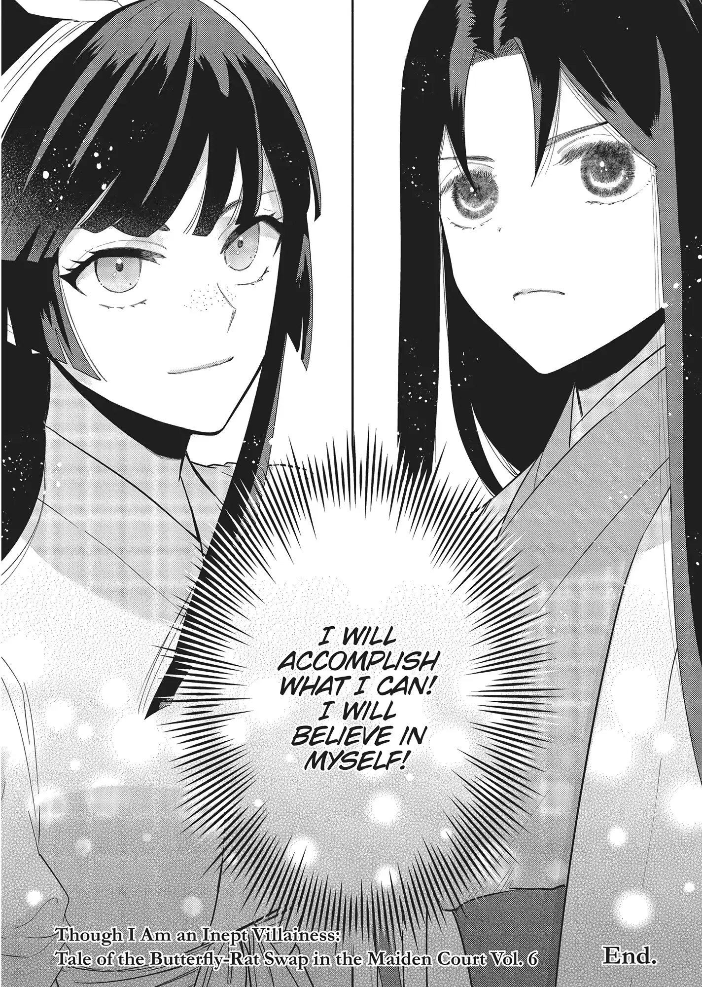Read Though I am an Inept Villainess Tale of the Butterfly Rat Swap in the Maiden Court EN Manga Online