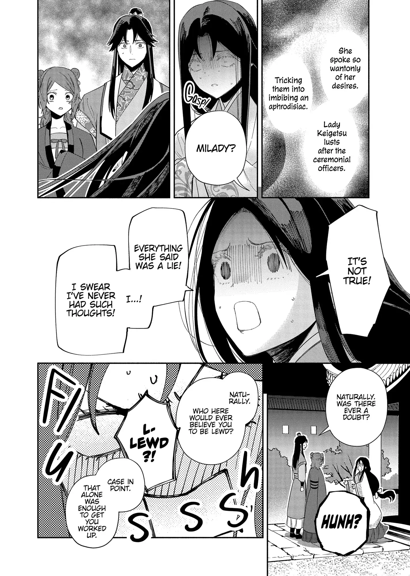 Read Though I am an Inept Villainess Tale of the Butterfly Rat Swap in the Maiden Court EN Manga Online