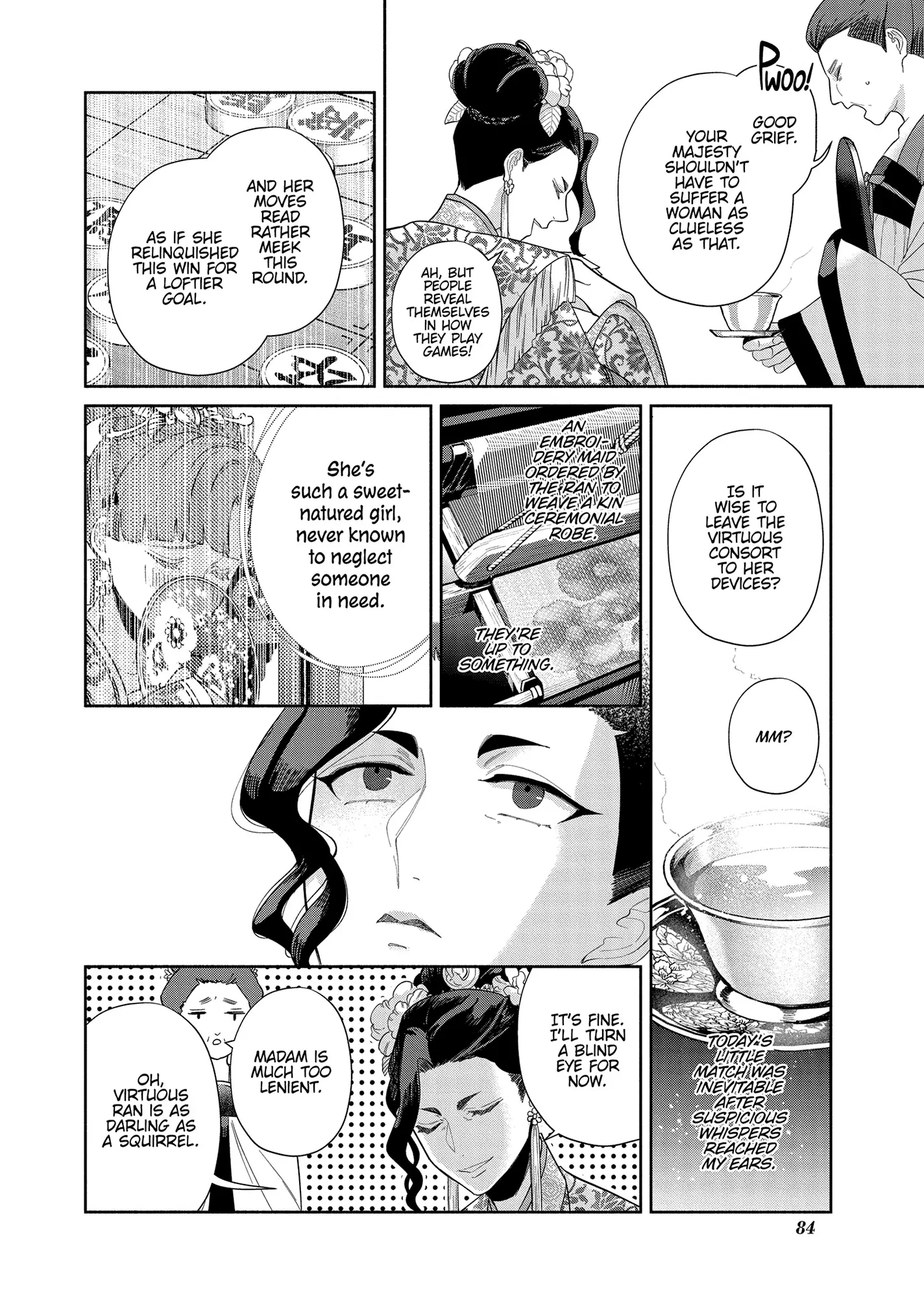 Read Though I am an Inept Villainess Tale of the Butterfly Rat Swap in the Maiden Court EN Manga Online
