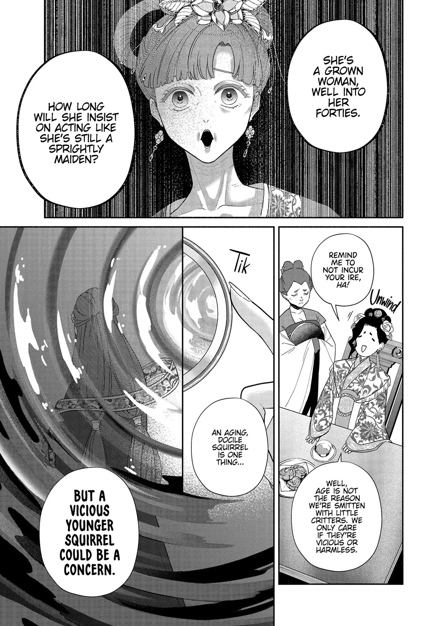 Read Though I am an Inept Villainess Tale of the Butterfly Rat Swap in the Maiden Court EN Manga Online