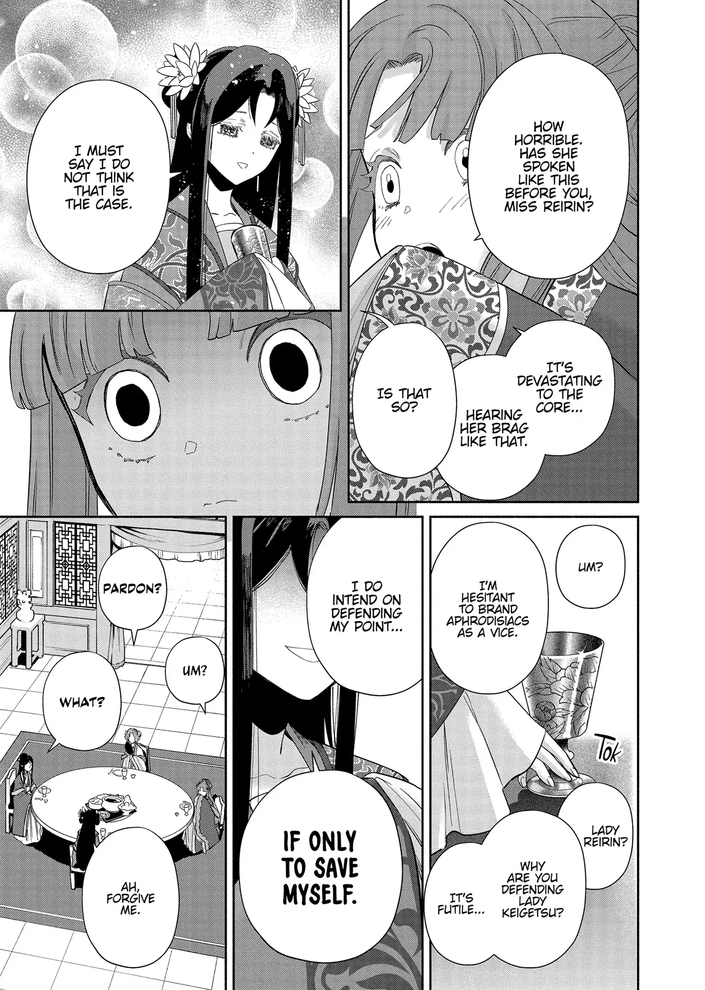 Read Though I am an Inept Villainess Tale of the Butterfly Rat Swap in the Maiden Court EN Manga Online