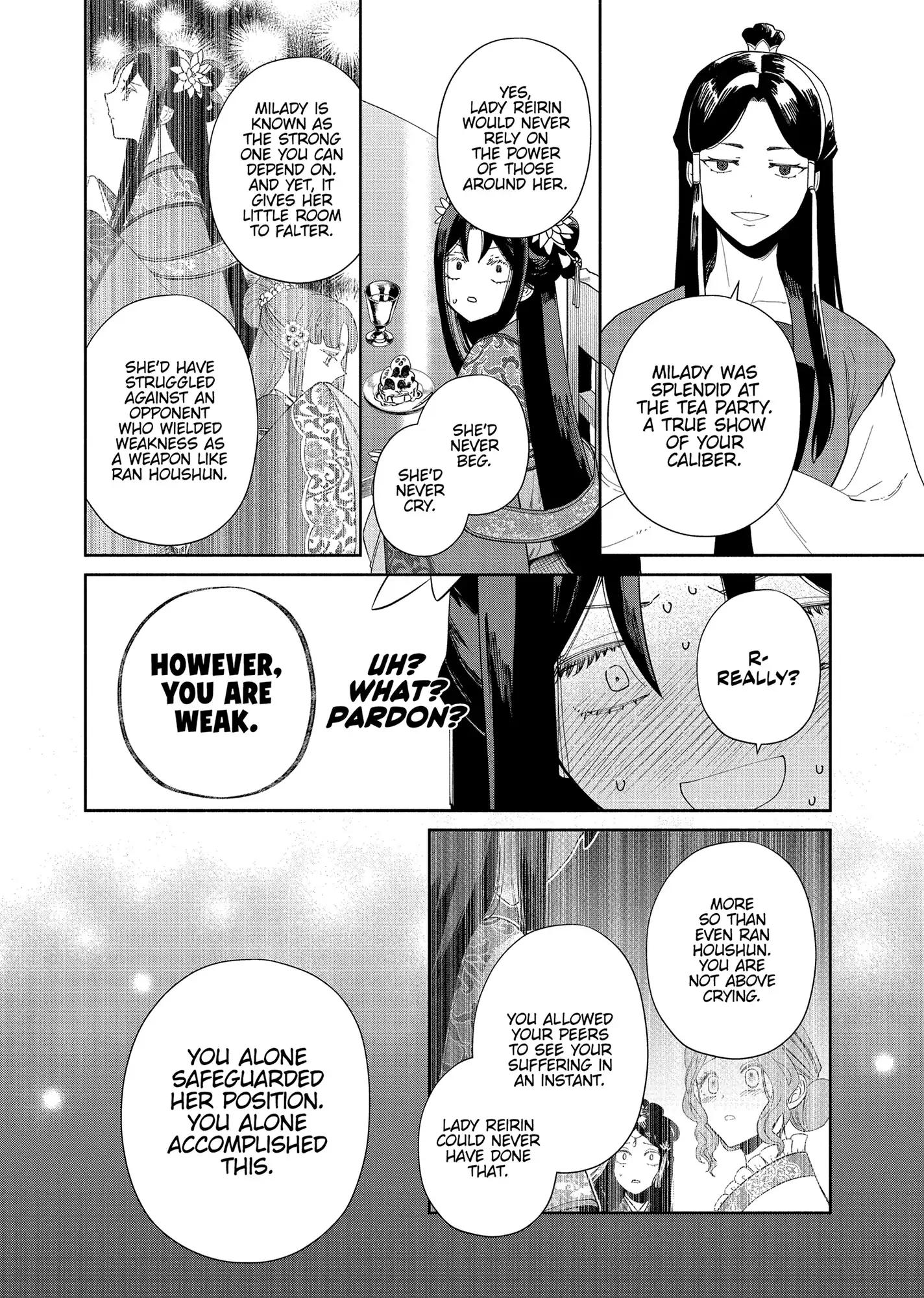 Read Though I am an Inept Villainess Tale of the Butterfly Rat Swap in the Maiden Court EN Manga Online