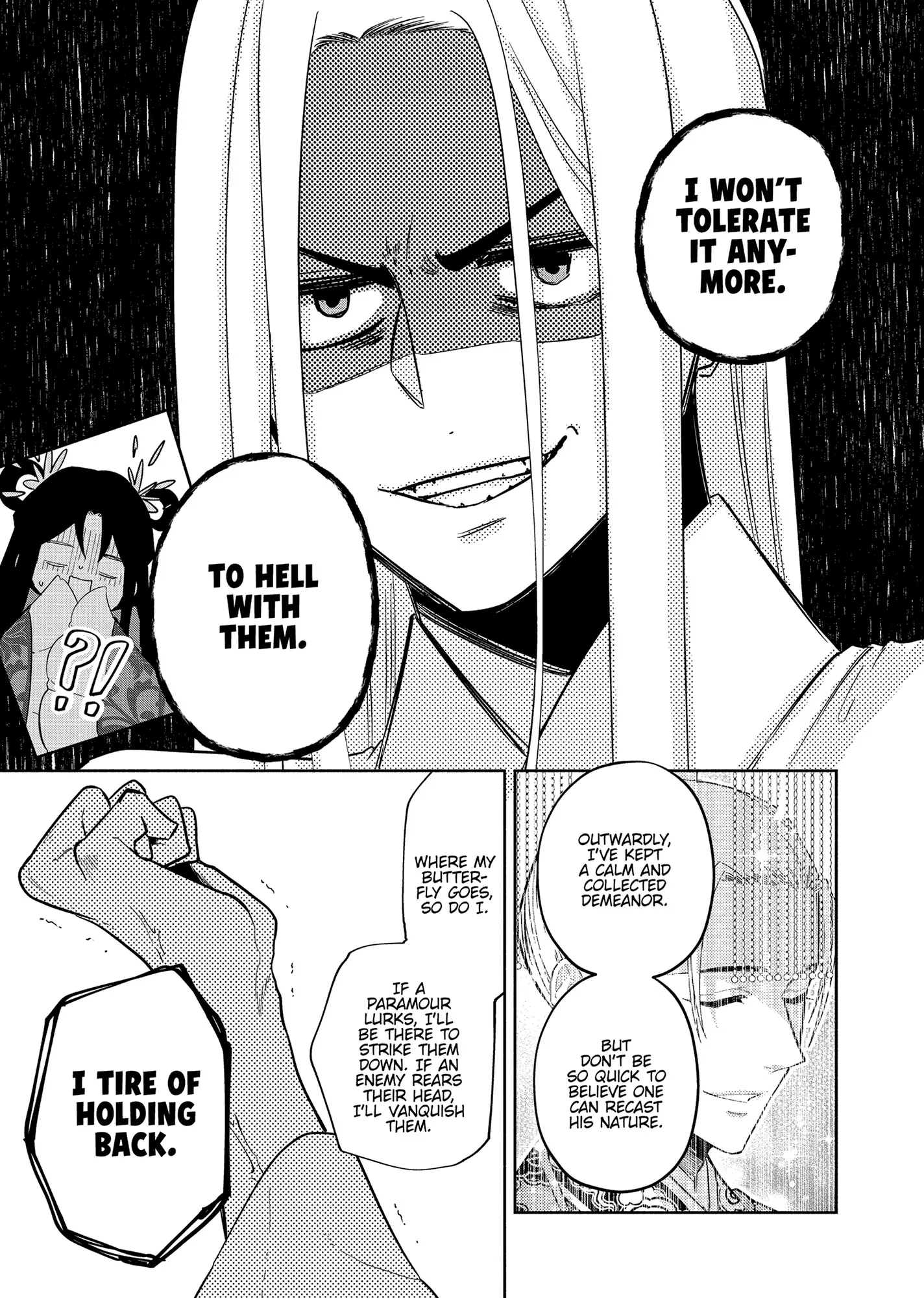 Read Though I am an Inept Villainess Tale of the Butterfly Rat Swap in the Maiden Court EN Manga Online