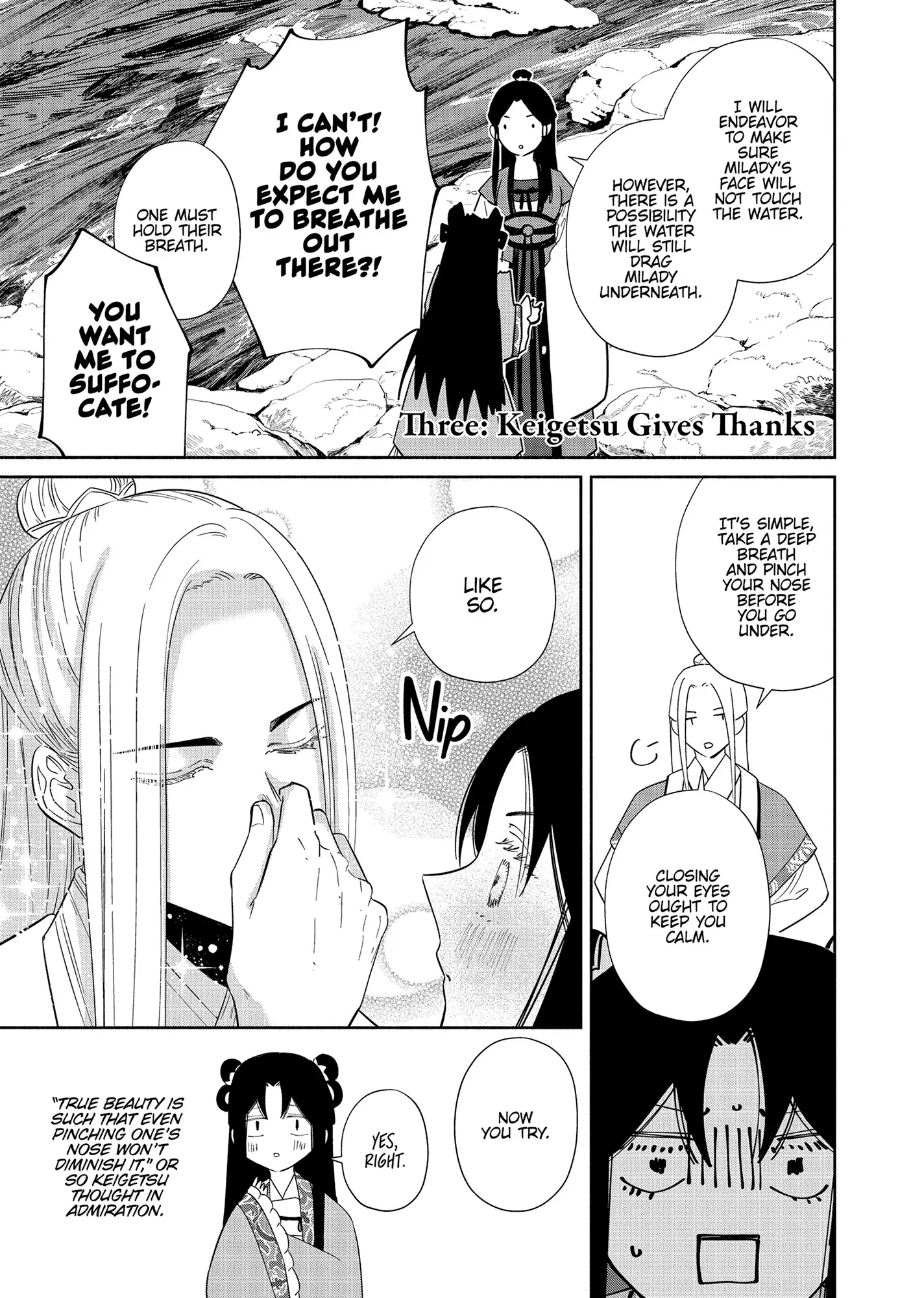 Read Though I am an Inept Villainess Tale of the Butterfly Rat Swap in the Maiden Court EN Manga Online
