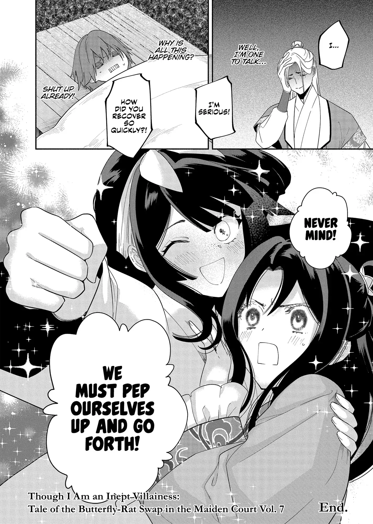 Read Though I am an Inept Villainess Tale of the Butterfly Rat Swap in the Maiden Court EN Manga Online