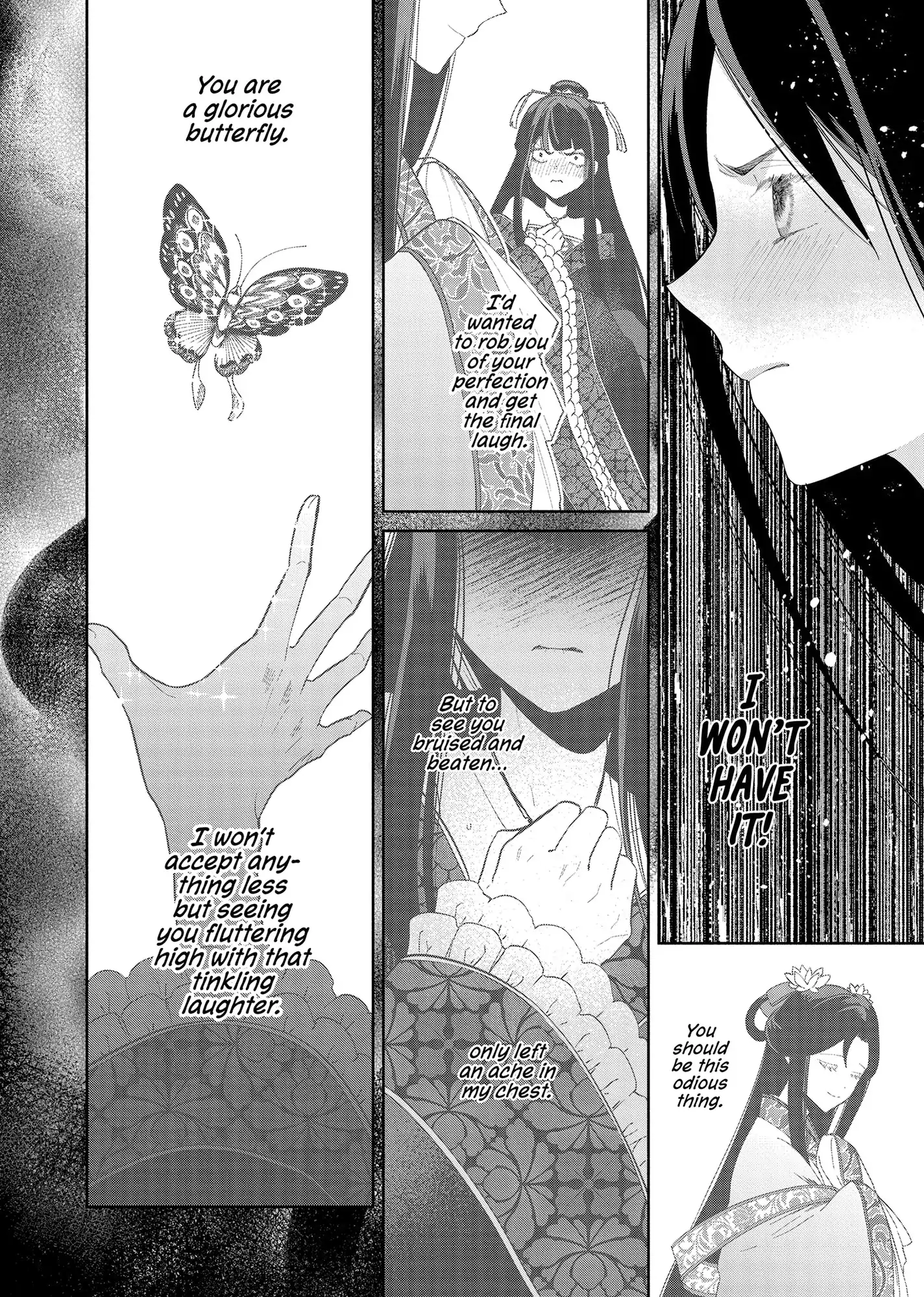 Read Though I am an Inept Villainess Tale of the Butterfly Rat Swap in the Maiden Court EN Manga Online