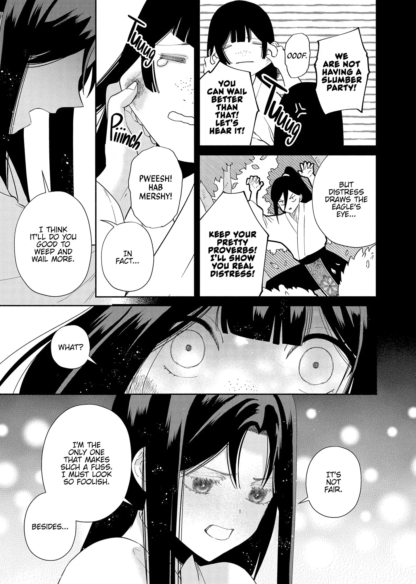 Read Though I am an Inept Villainess Tale of the Butterfly Rat Swap in the Maiden Court EN Manga Online