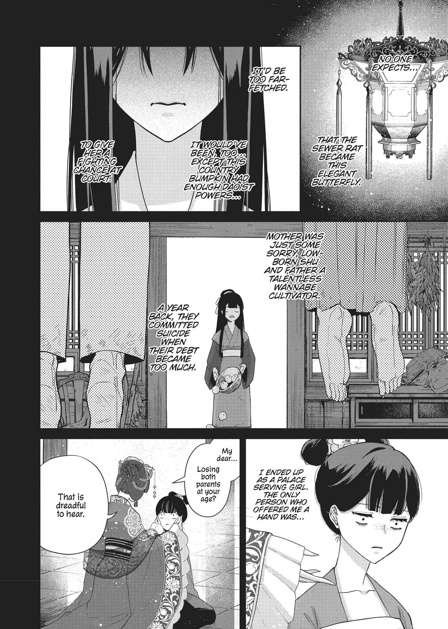 Read Though I am an Inept Villainess Tale of the Butterfly Rat Swap in the Maiden Court EN Manga Online