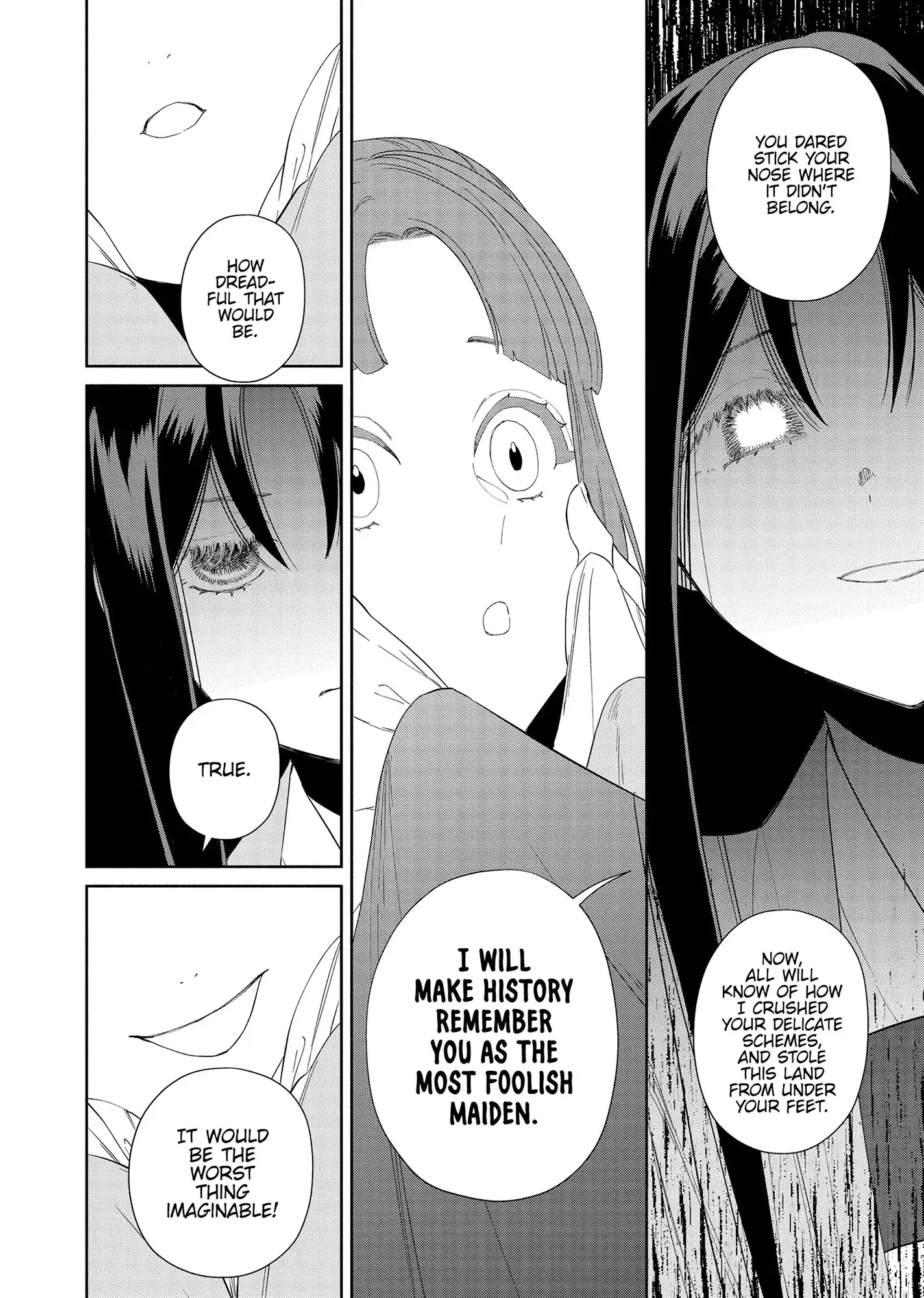 Read Though I am an Inept Villainess Tale of the Butterfly Rat Swap in the Maiden Court EN Manga Online
