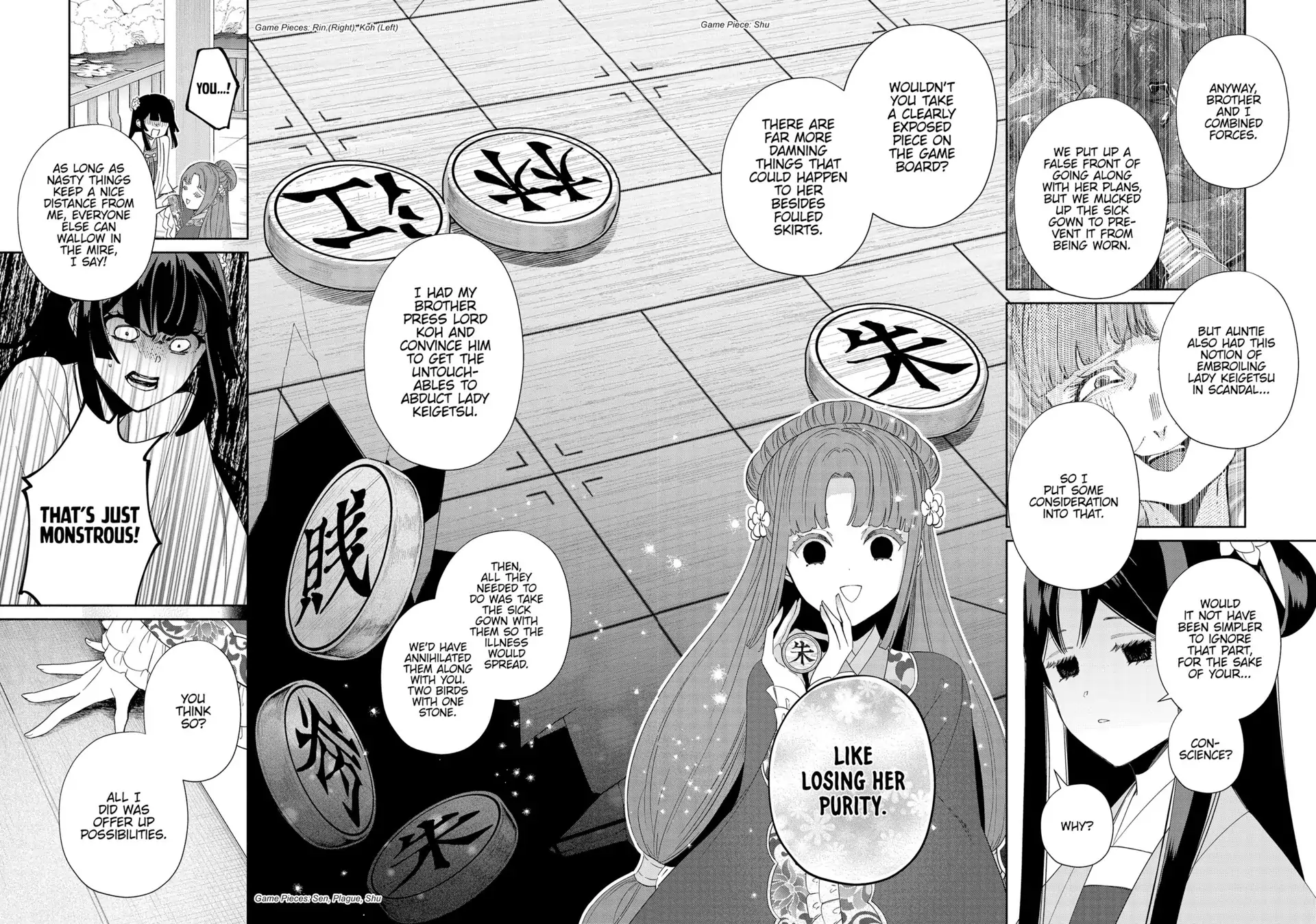 Read Though I am an Inept Villainess Tale of the Butterfly Rat Swap in the Maiden Court EN Manga Online