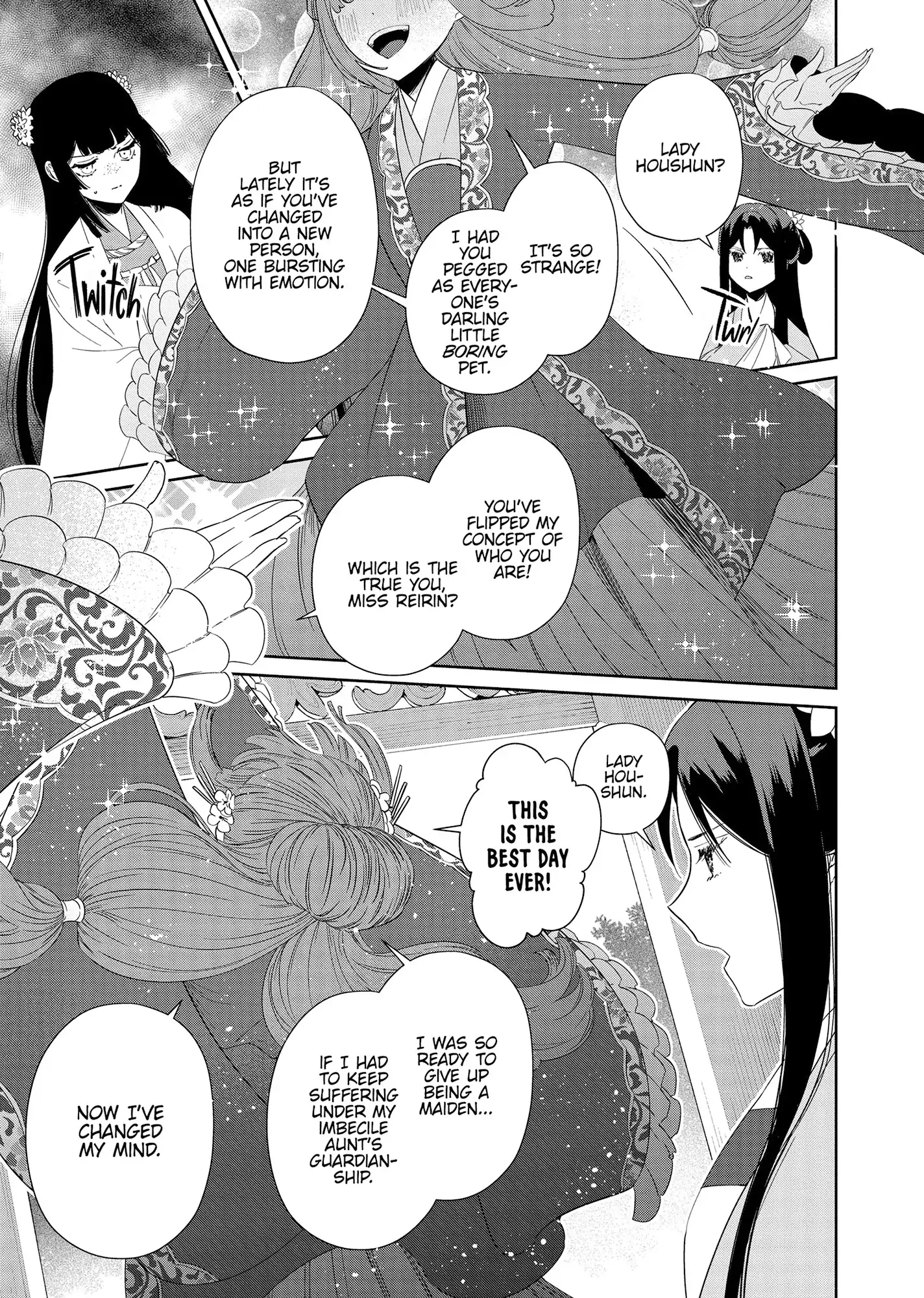 Read Though I am an Inept Villainess Tale of the Butterfly Rat Swap in the Maiden Court EN Manga Online