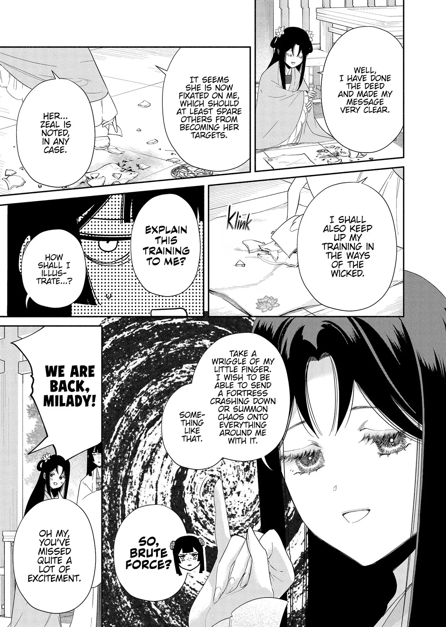 Read Though I am an Inept Villainess Tale of the Butterfly Rat Swap in the Maiden Court EN Manga Online
